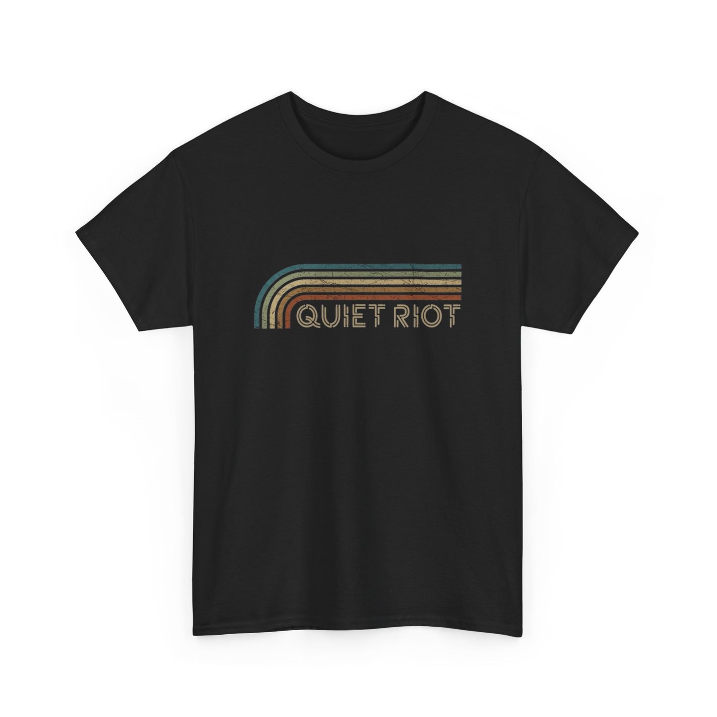 Quiet Riot Graphic T Shirt Unisex Heavy Cotton Tee Gift