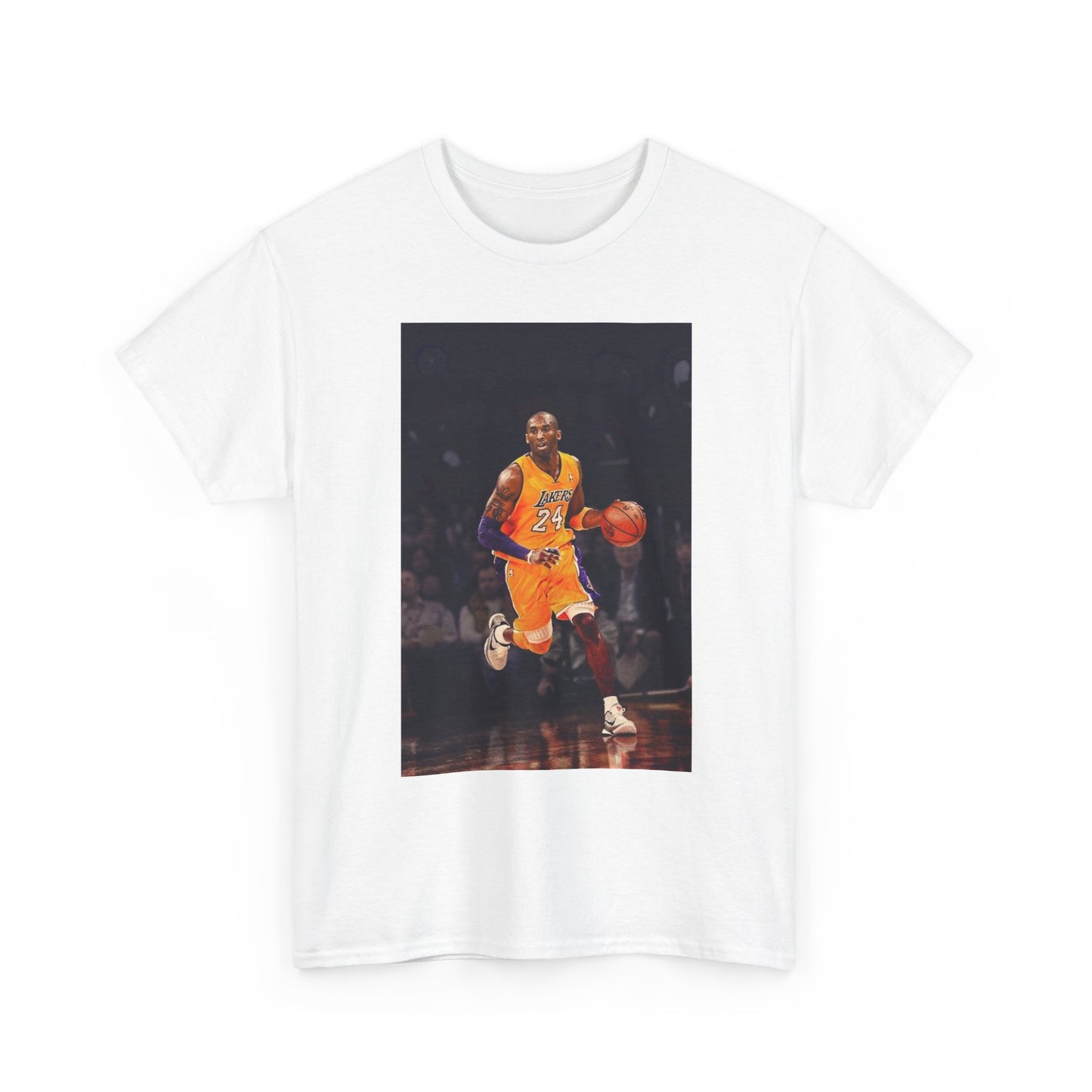 Kobe BasketBall Tshirt Vintage Lakers Retro Dunk Contest Unisex Heavy Cotton tee