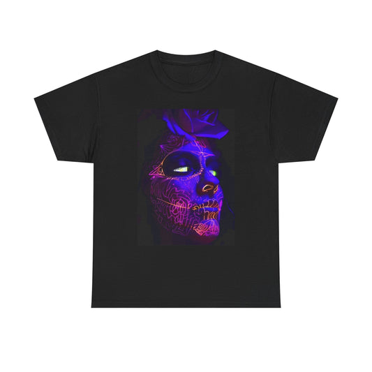 Day Of The Dead Graphic T Shirt Retro Art Mexico Vintage Unisex Heavy Cotton 2