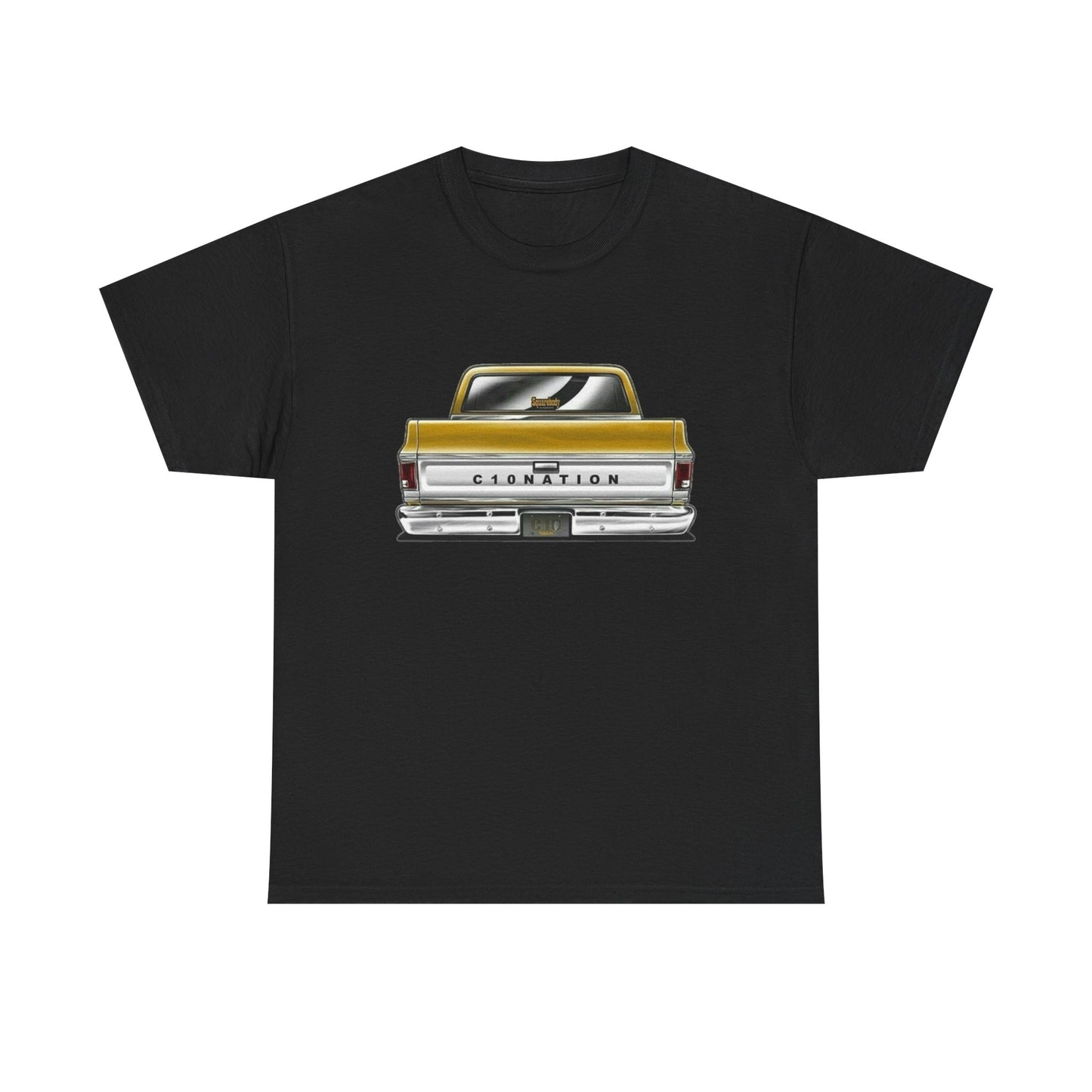Chevy C10 Retro Trucks Graphic T Shirt Unisex Heavy Cotton Tee NEW
