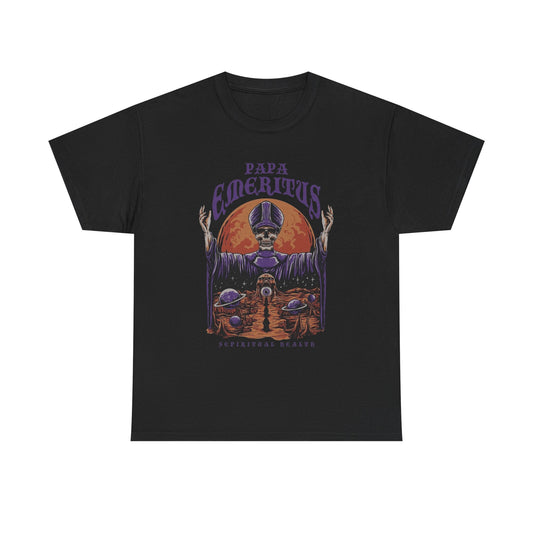 Papa Emeritus Graphic T Shirt Unisex Heavy Cotton Tee