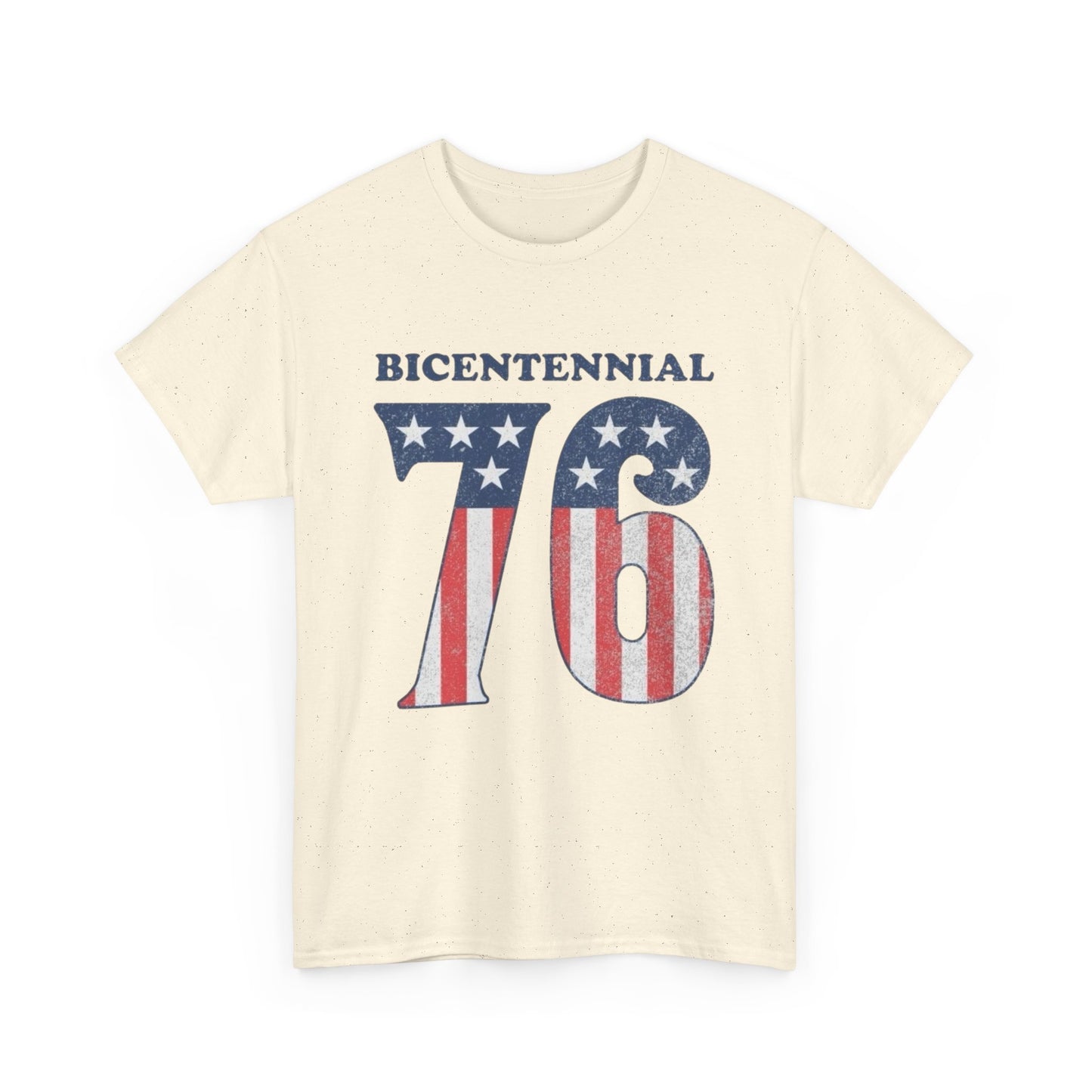 Bicentennial USA 76 Anniversary Graphic T Shirt Adult New Tee