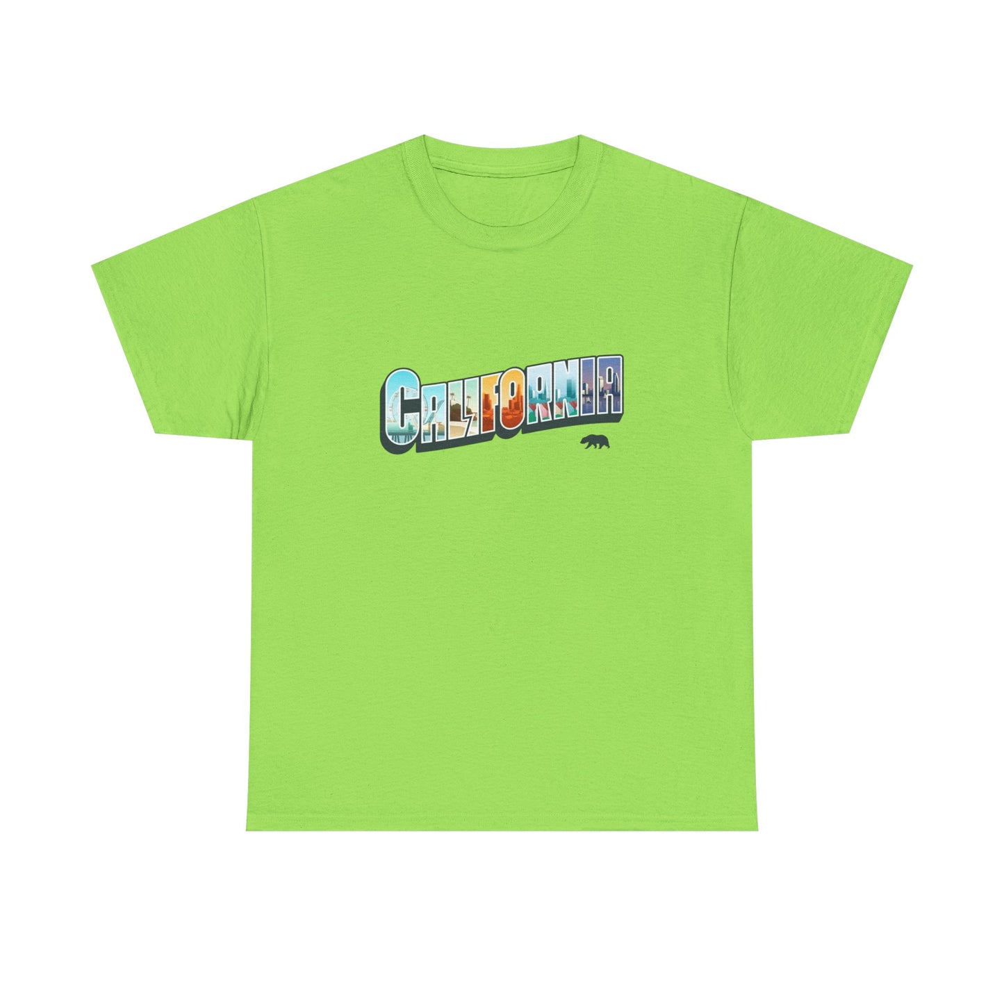 California USA Graphic T Shirt NEW Adult Tee