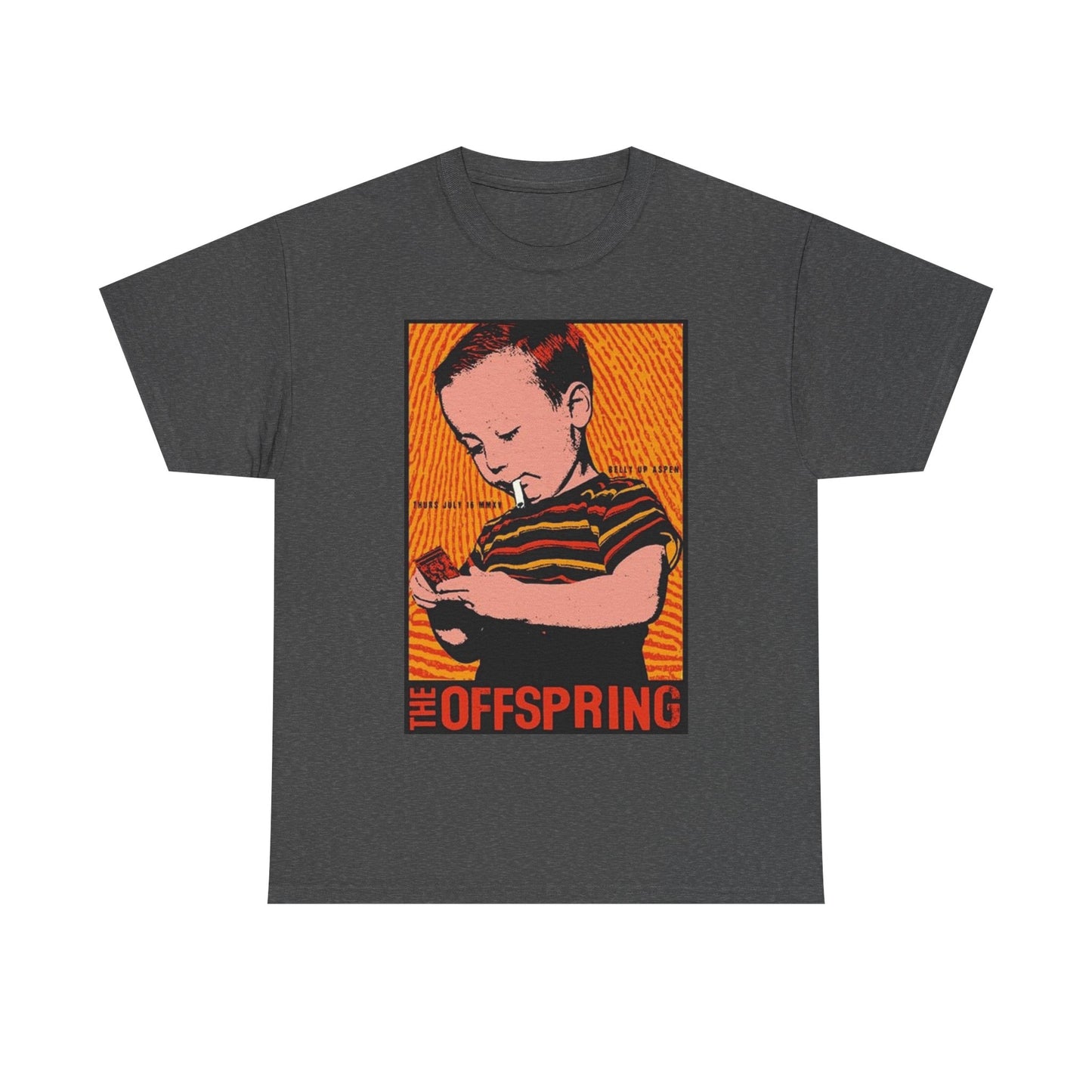 The offspring shirt vintage art retro cigarette band rock Unisex Heavy Cotton