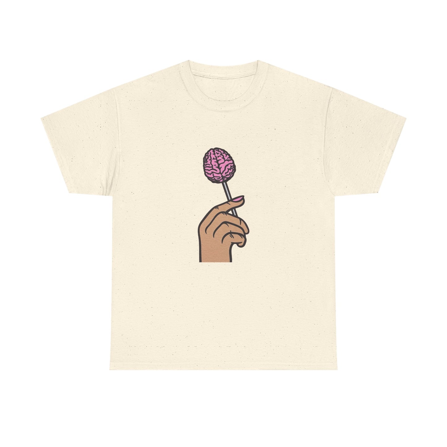 Brain Pop Graphic T-Shirt Unisex Heavy Cotton Tee Gift