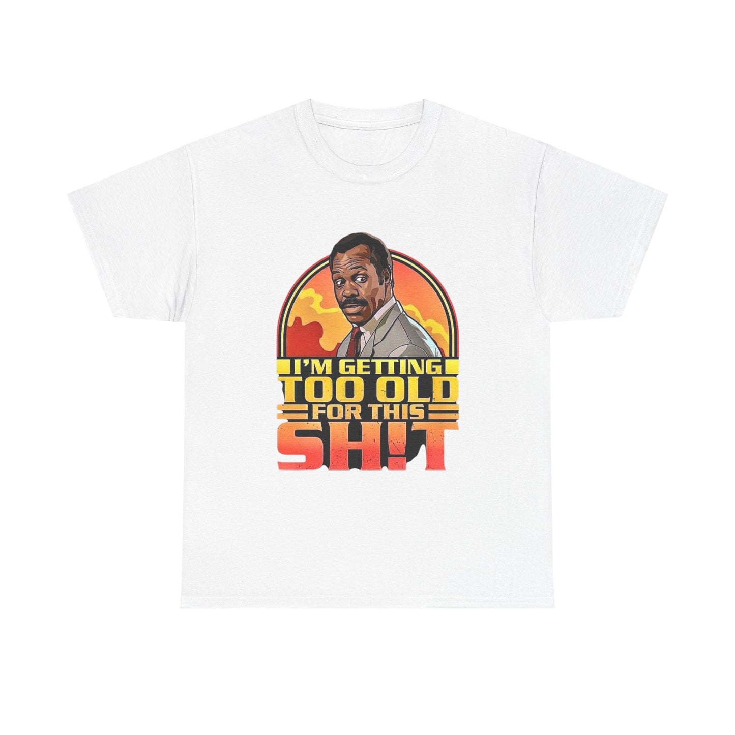Lethal Weapon Funny Vintage Graphic T Shirt Unisex Heavy Cotton Tee