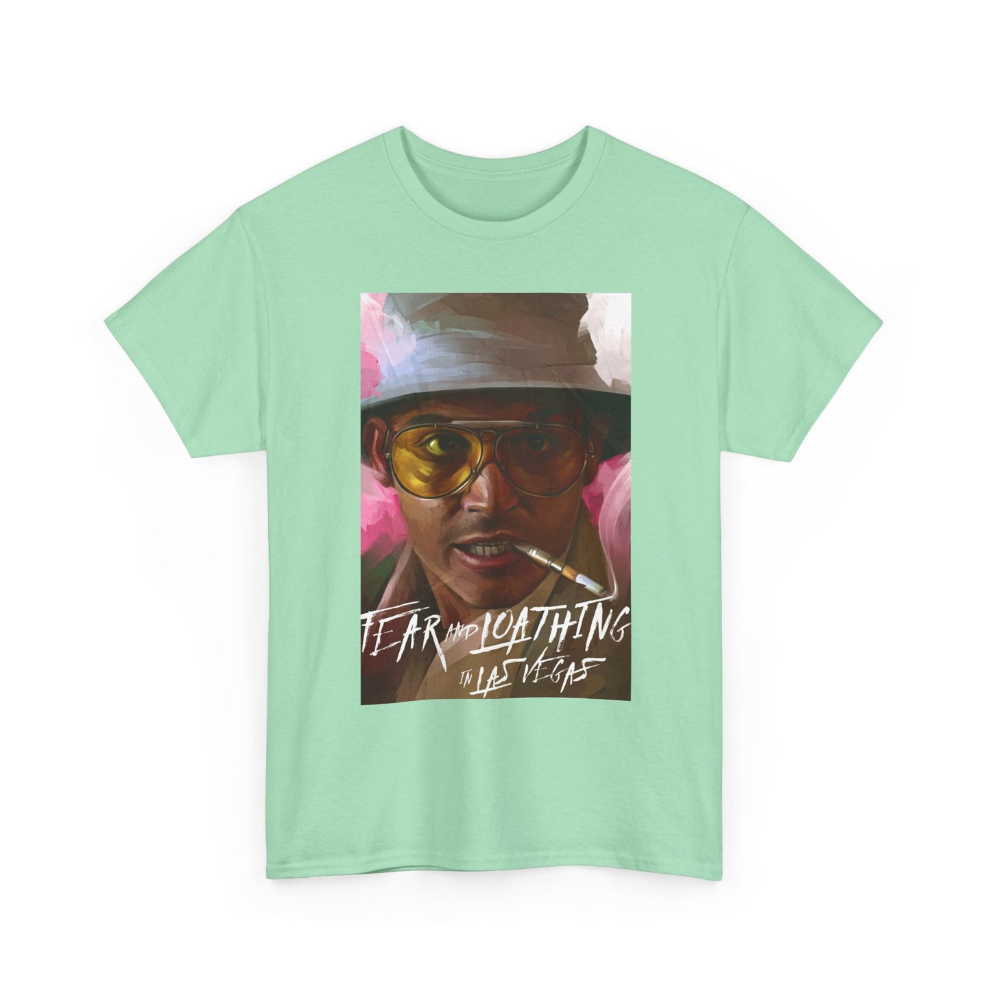 Fear And Loathing Graphic T Shirt Retro Vegas Vintage Unisex Heavy Cotton Tee