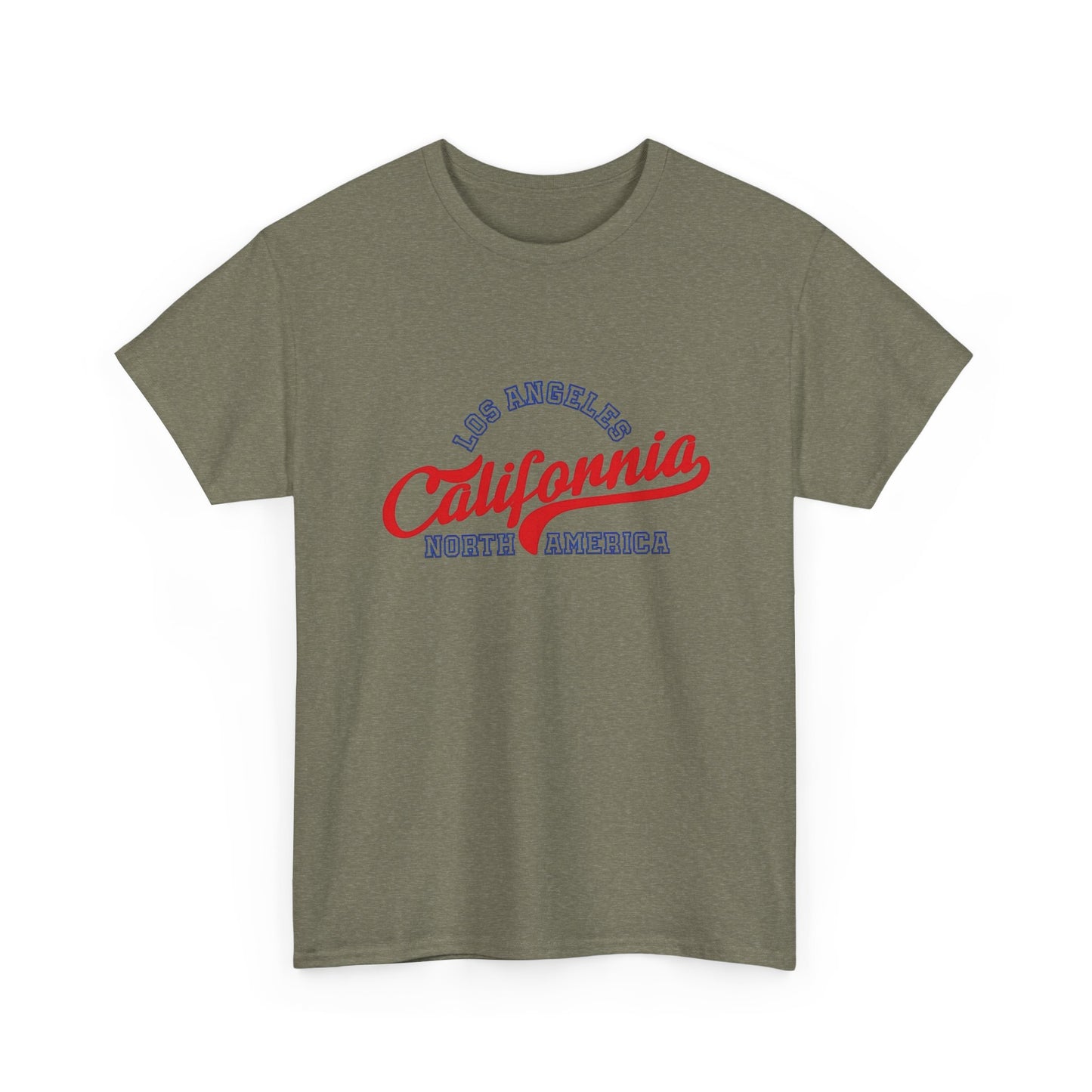 Los Angeles California Graphic T Shirt Unisex Heavy Cotton Tee