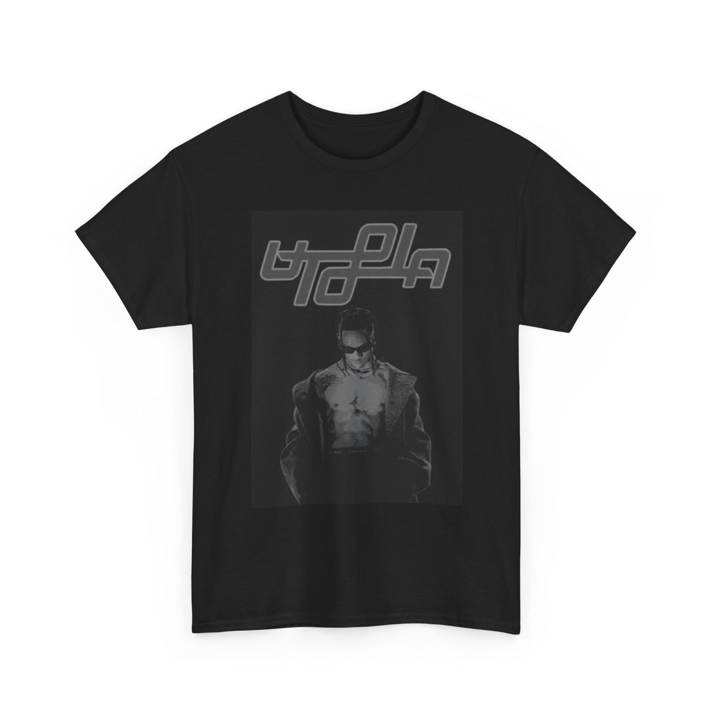Utopia Graphic T Shirt Retro Vintage Rap  Unisex Heavy Cotton Tee