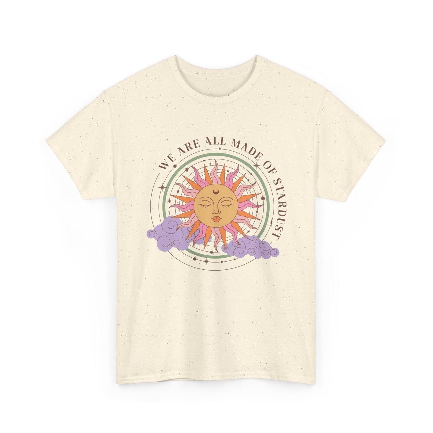 We Are All Made Of Stardust Graphic T Shirt NEW ADULT Unisex Heavy Cotton Tee