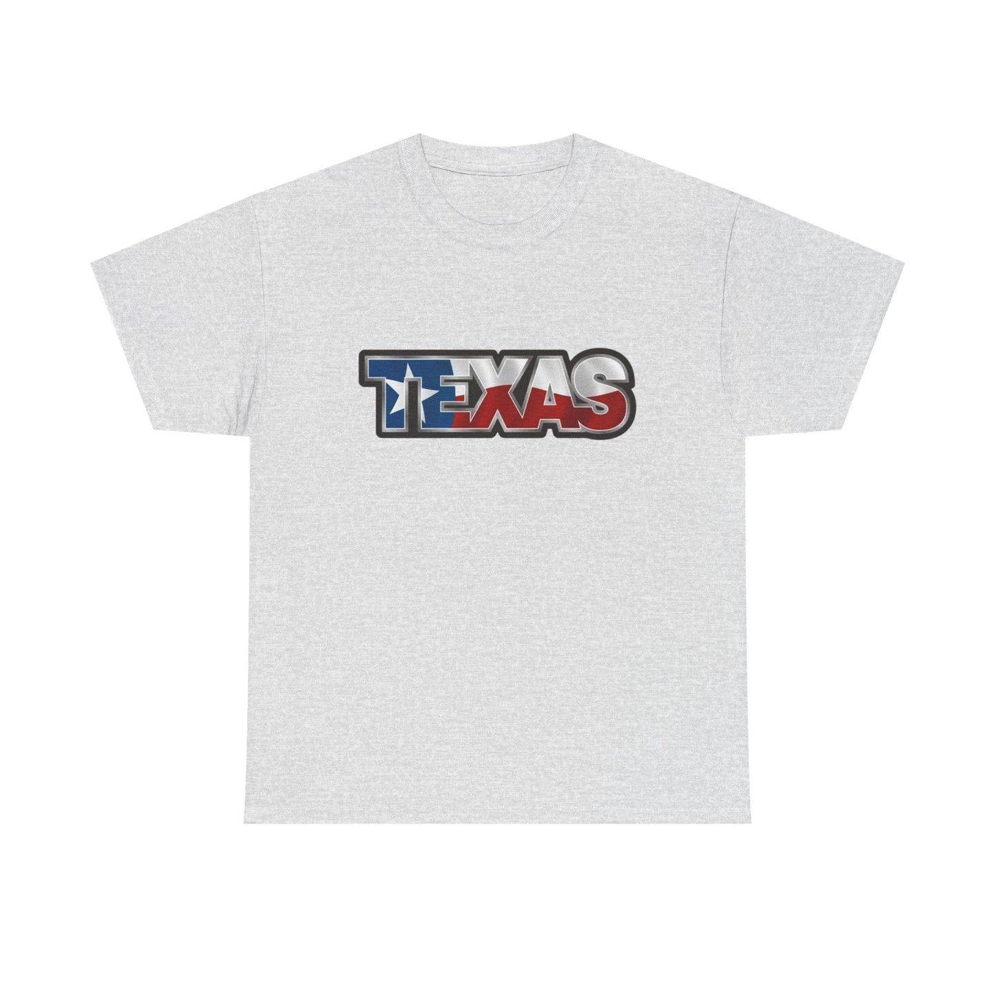 Texas American Flag USA BBQ Graphic T Shirt NEW GIFT Unisex Heavy Cotton Tee