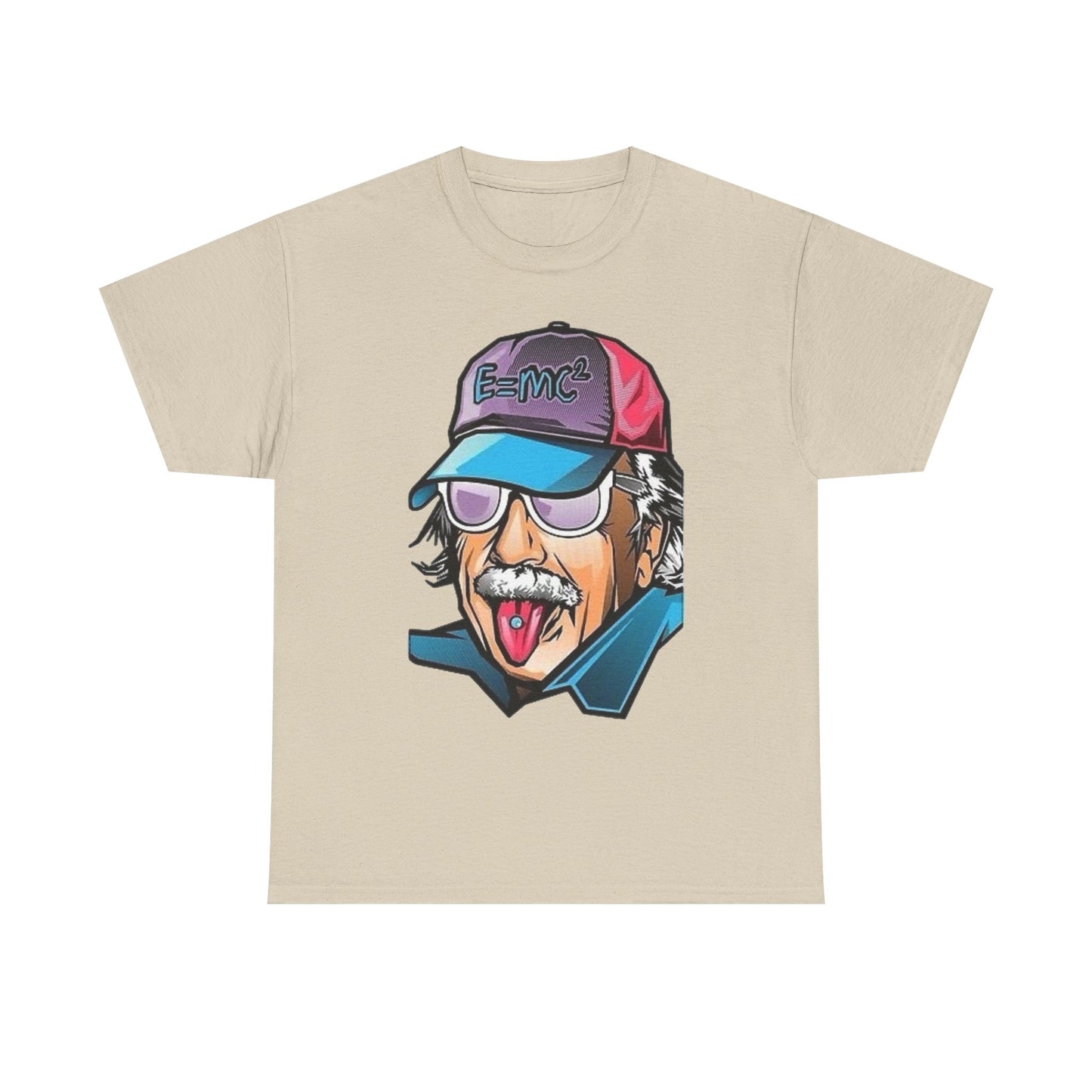 Einstein Tripping Funny Graphic T Shirt NEW Unisex Heavy Cotton Tee
