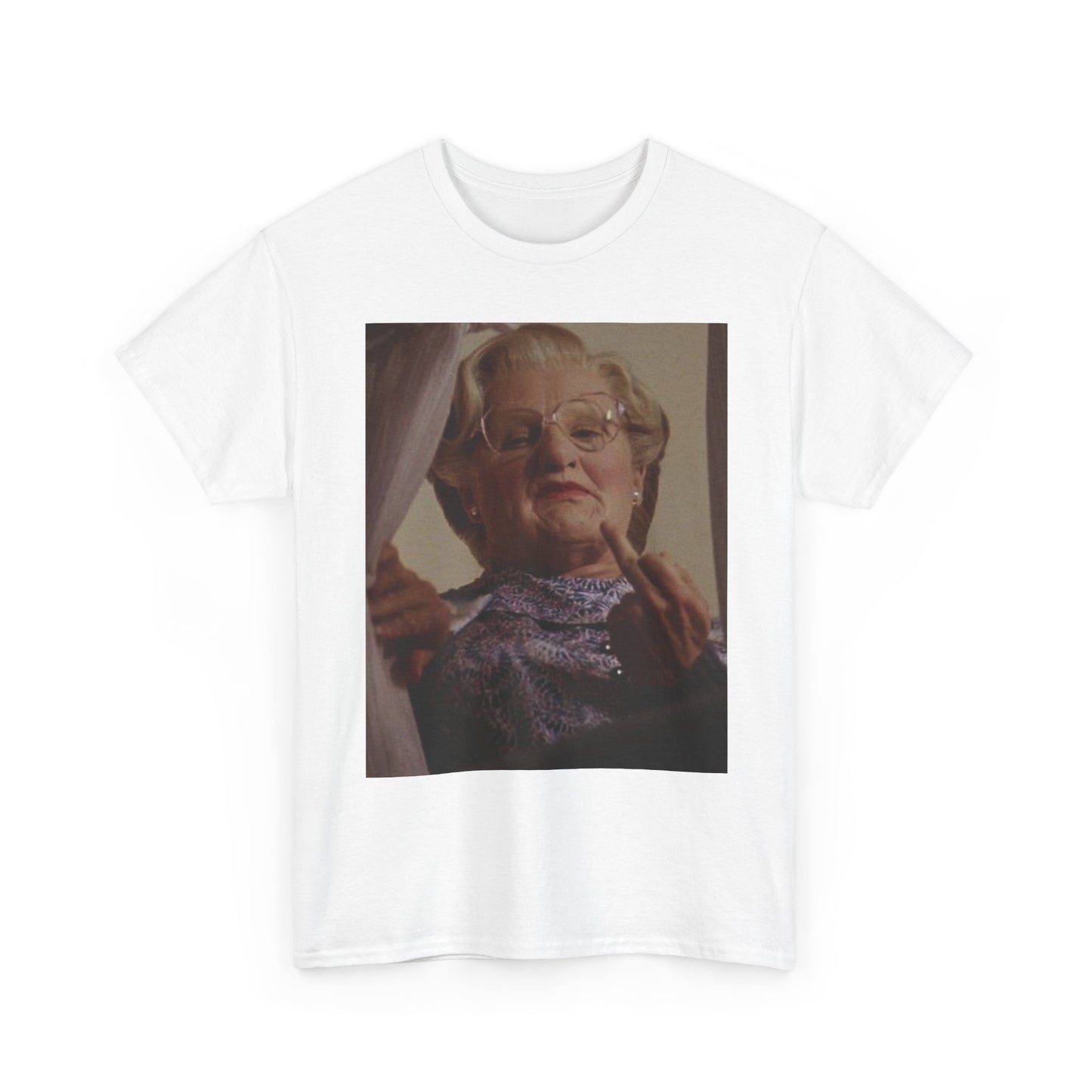 Ms Doubtfire Funny 90s Comedy T Shirt Unisex Heavy Cotton Tee Gift