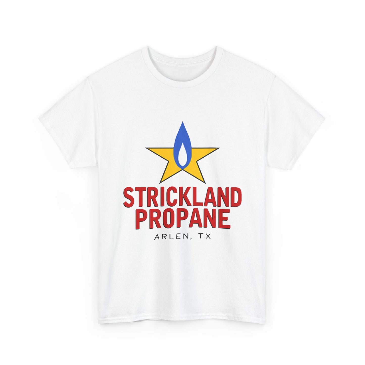 Strickland propane Tshirt Texas King Of The Hill Cartoon Comedy Unisex Heavy Tee