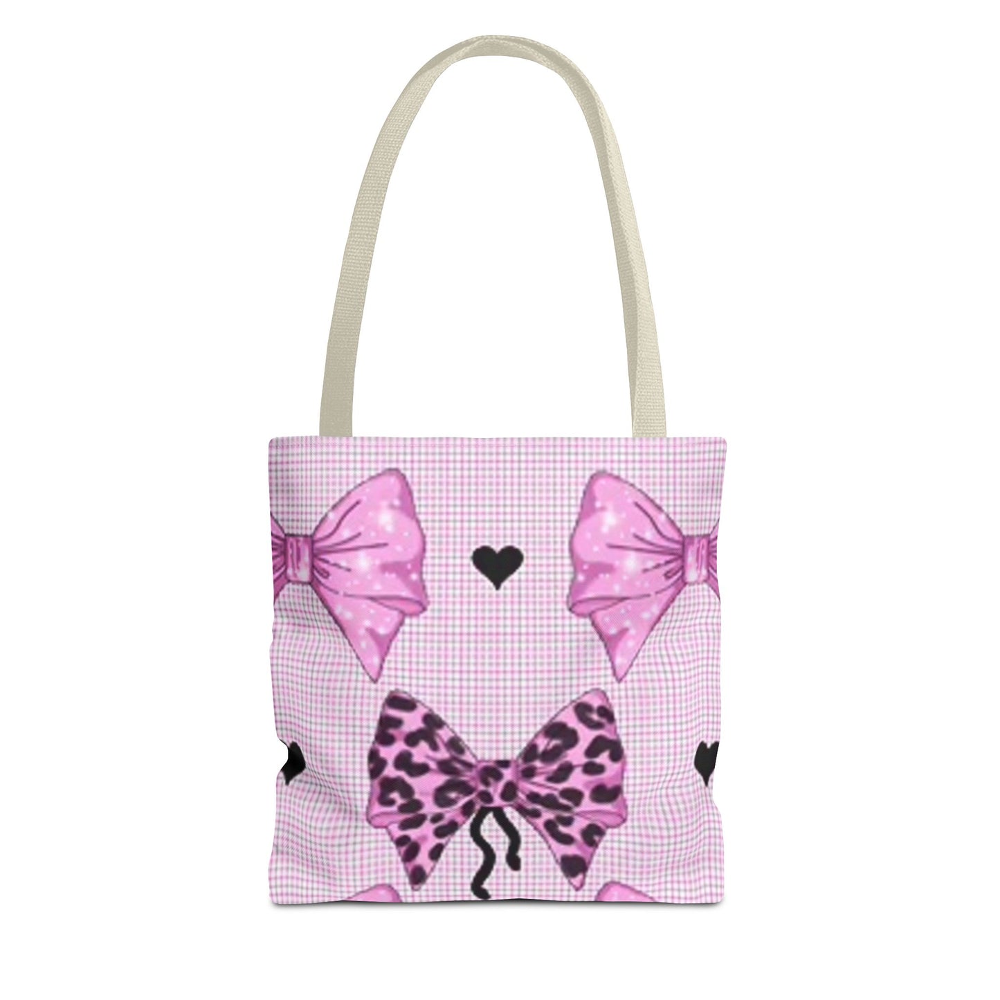 Pink Cheetah Bows BRAND NEW Tote Bag (AOP)