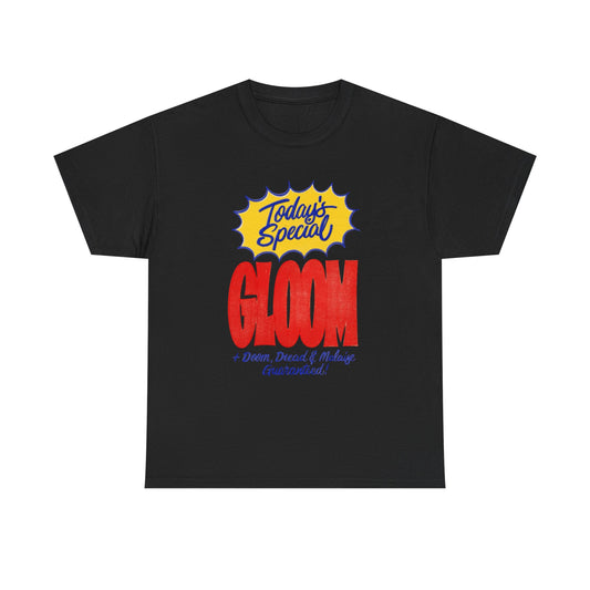 Doom And Gloom Graphic T-Shirt Unisex Heavy Cotton Tee