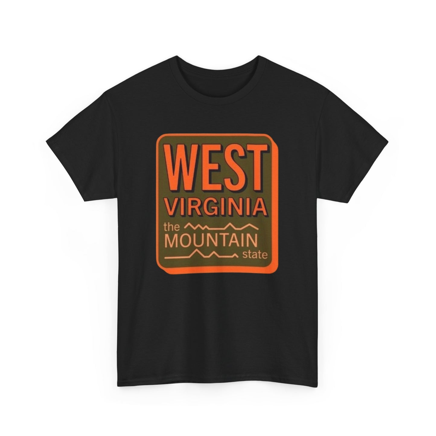 West Virginia Graphic T Shirt ADULT NEW Unisex Heavy Cotton Tee