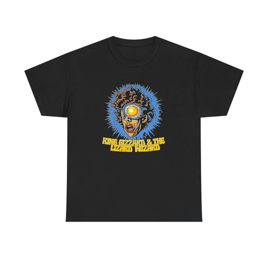 The Lizard Wizard Graphic T Shirt Unisex Heavy Cotton NEW Tee