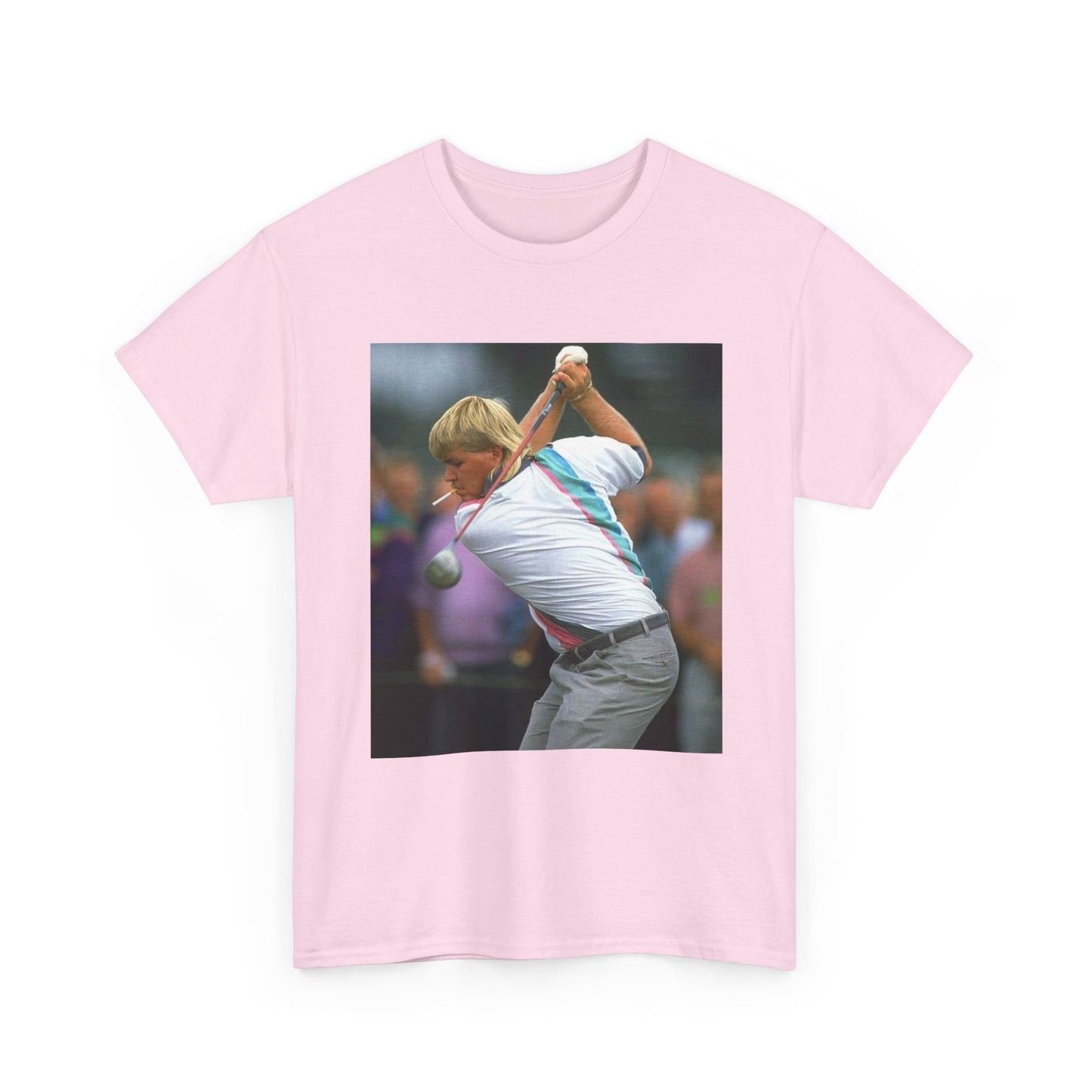 John Daly TShirt Masters golf club Tiger woods Vintage Unisex Heavy Cotton Tee