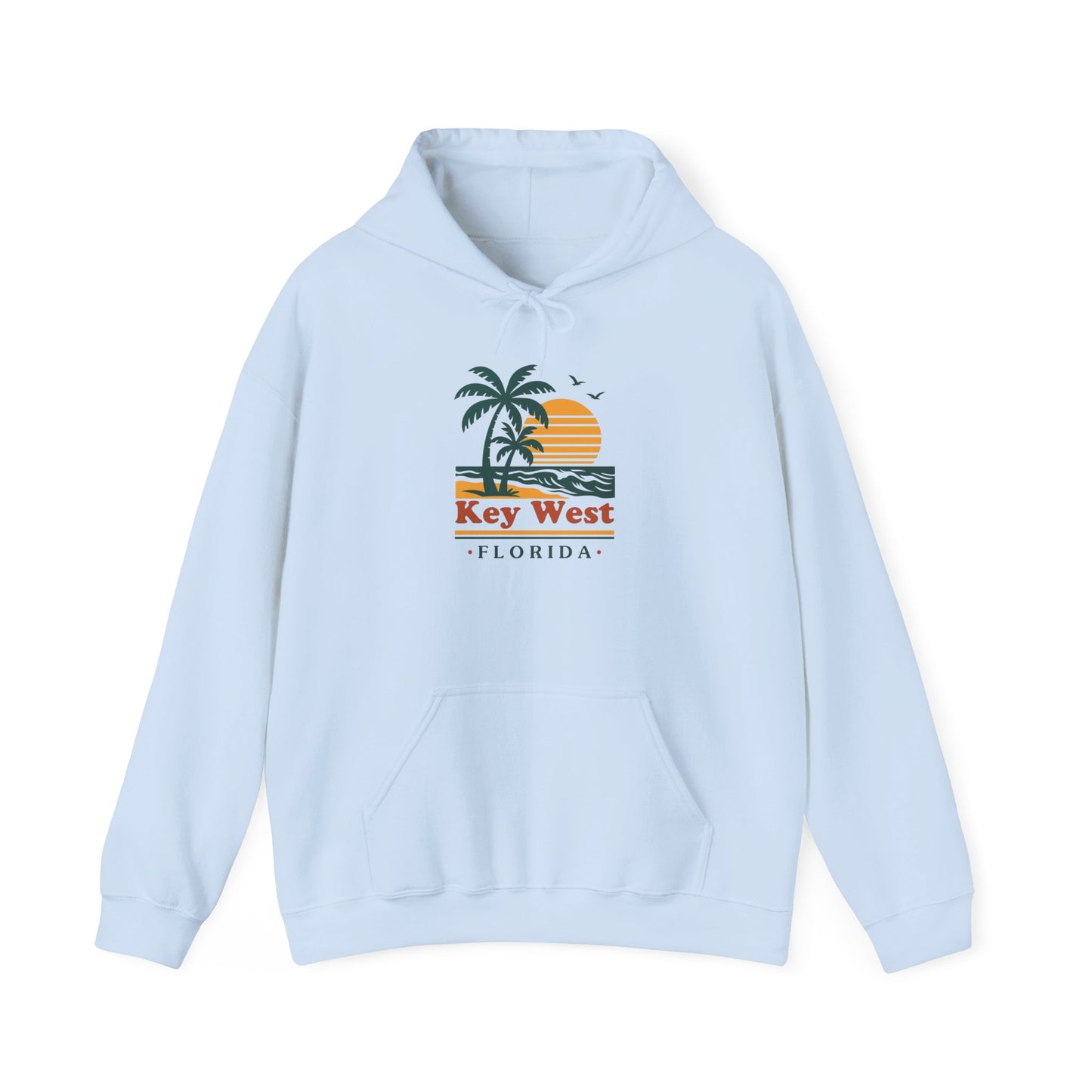 Key West Florida Graphic Hoodie Heavy Blend Sweatshirt NEW