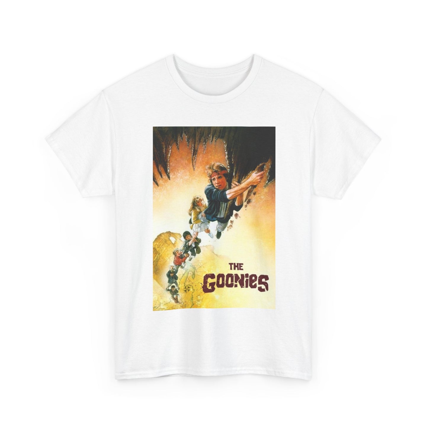 The goonies shirt movie vintage 90s kids retro movie Unisex Heavy Cotton Tee