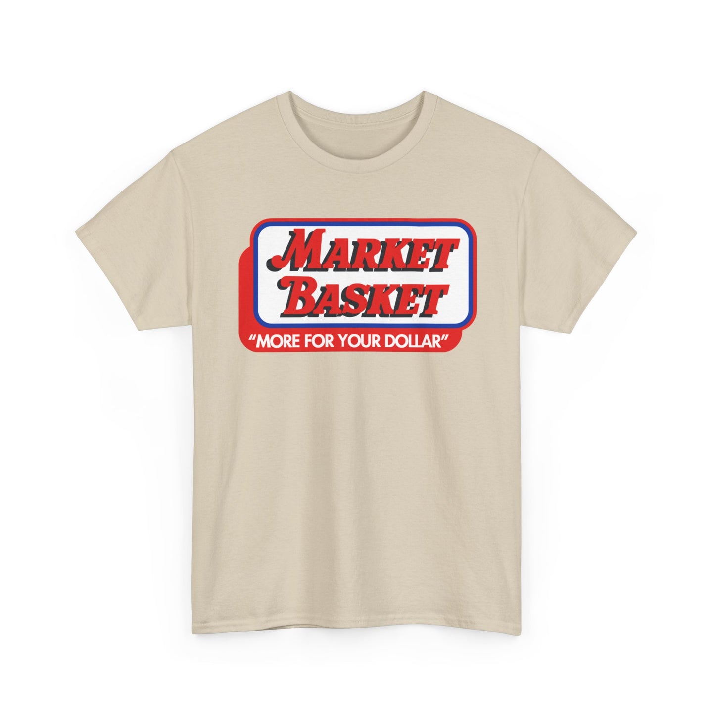 Boston vintage New England market basket patriots Heavy Cotton Tee