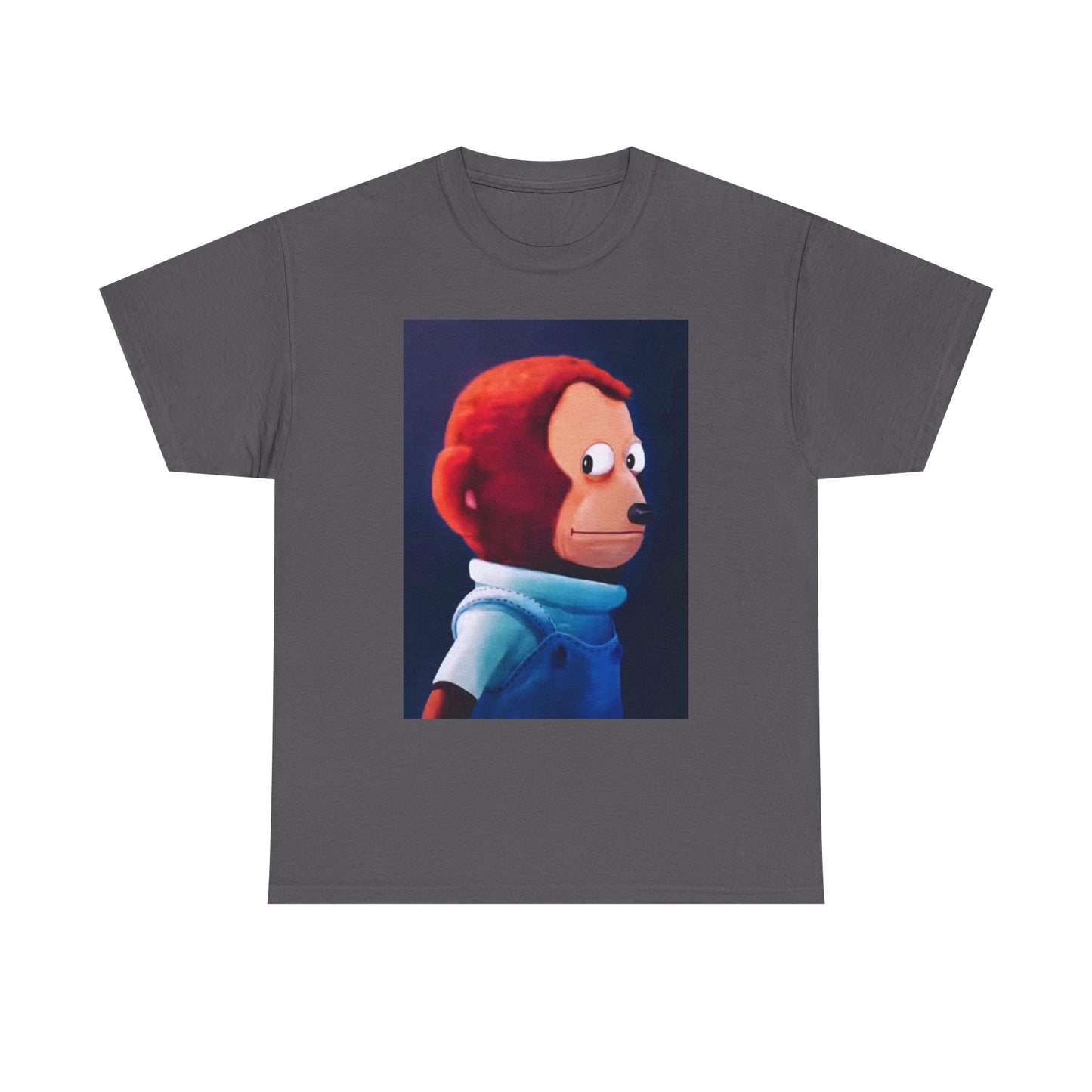 Funny Side Eye Jokes T Shirt MEME Comedy Cartoon Painting Unisex Heavy Cotton