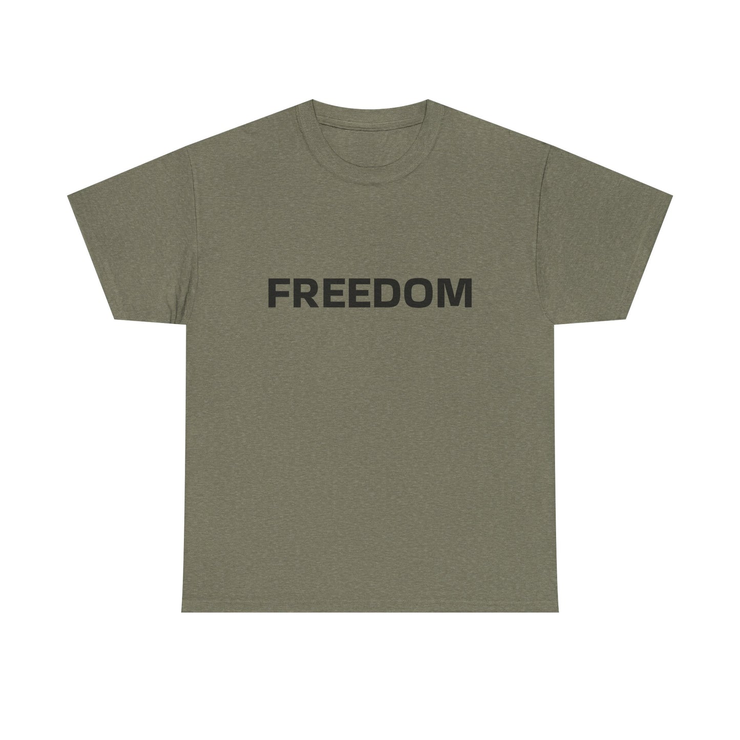 Freedom Charlie Kirk T Shirt USA Unisex Heavy Cotton Tee ALL SIZES