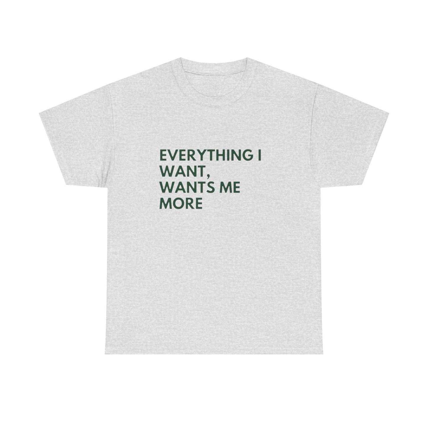 Everything I Want Wants Me More Graphic T Shirt NEW ADULT Tee