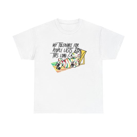 Zebra Gum Funny Graphic T Shirt Vintage 90s Unisex Heavy Cotton Tee
