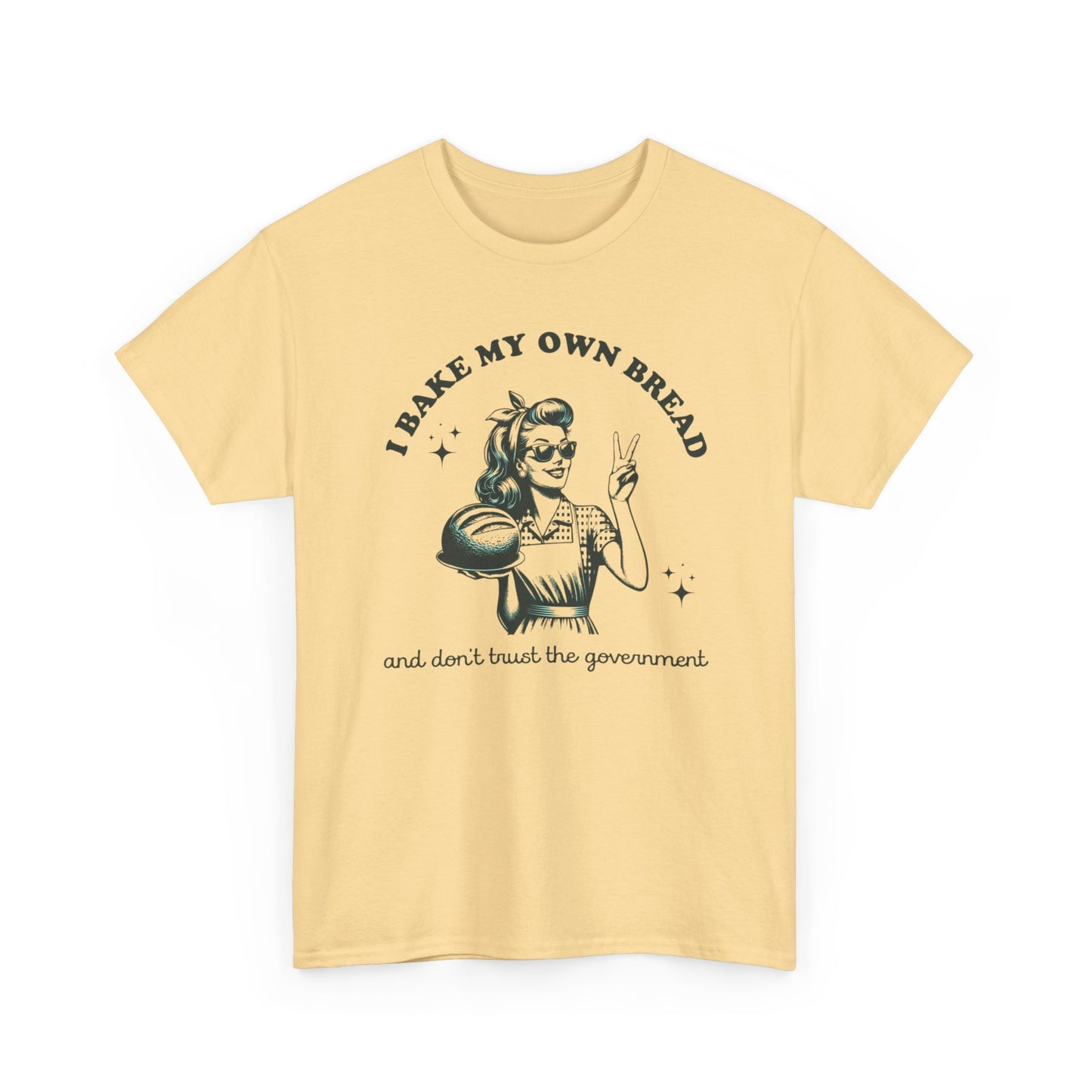 Don't Trust The Government Funny Graphic T Shirt NEW ADULT Unisex Heavy Cotton