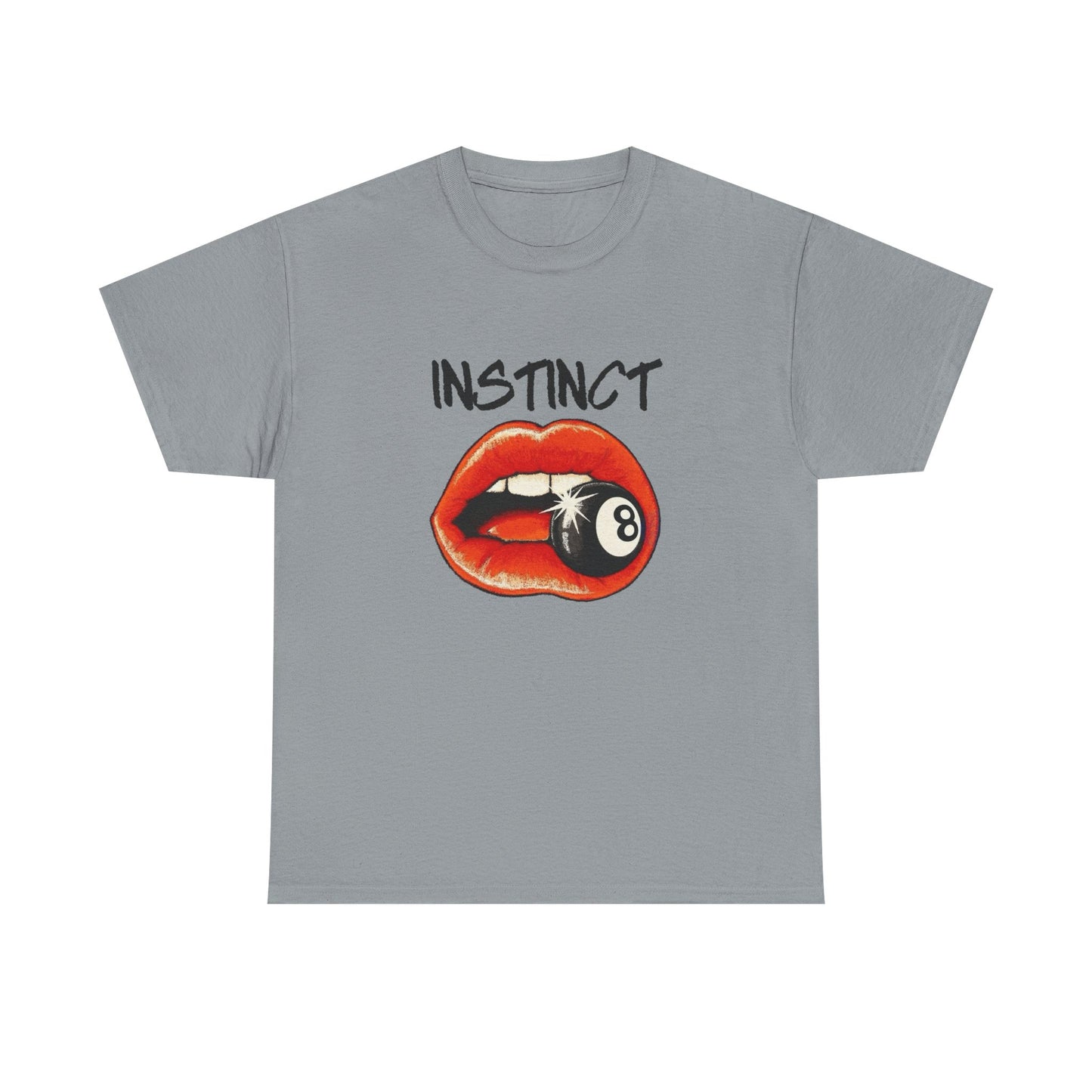 Eightball Instinct T-Shirt Unisex Heavy Cotton Tee Gift New