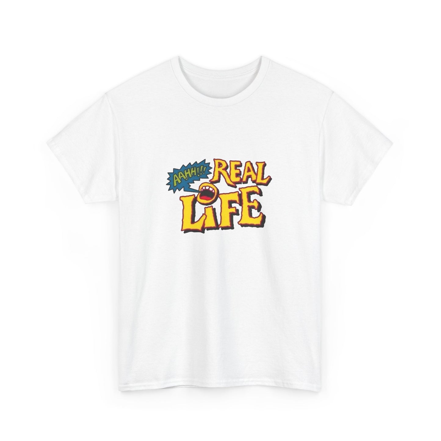 AHH Real Life Graphic T Shirt NEW Adult Regular Sizing Tee