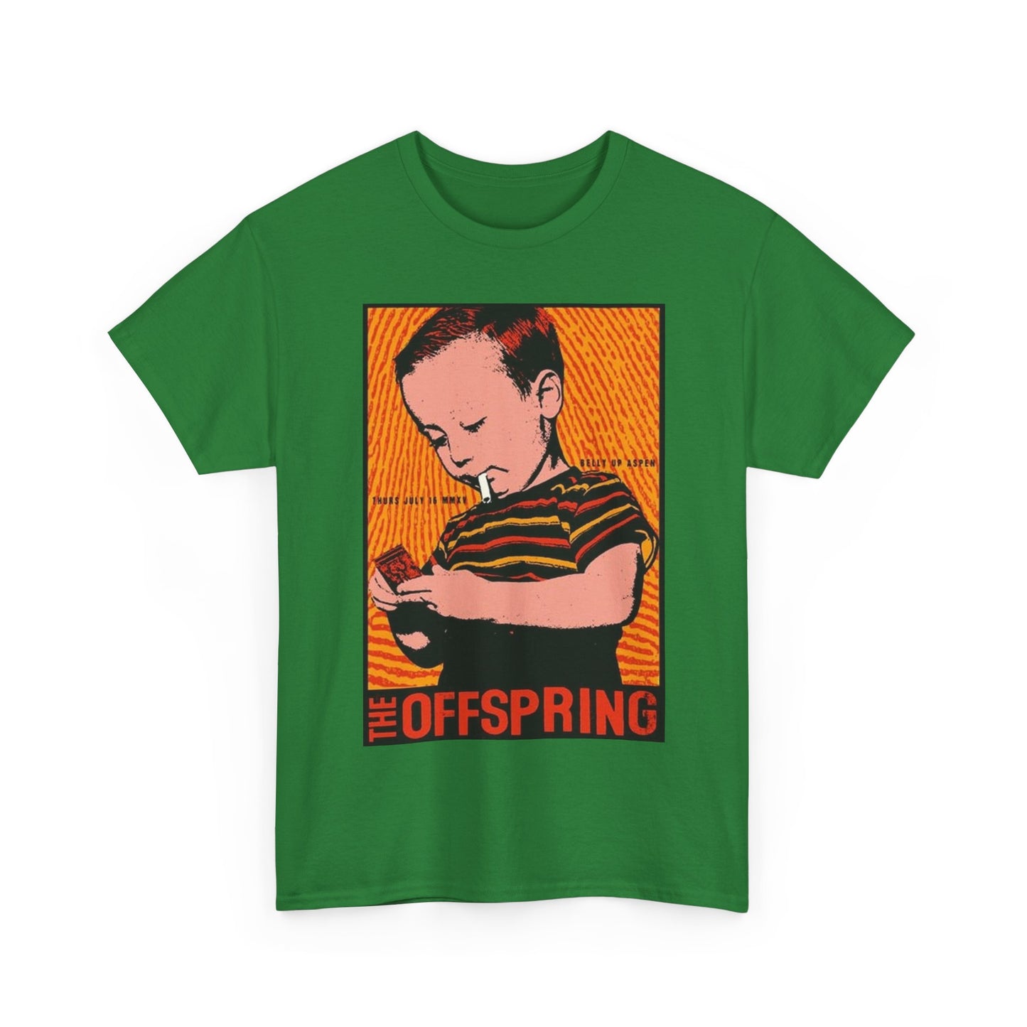 The offspring shirt vintage art retro cigarette band rock Unisex Heavy Cotton