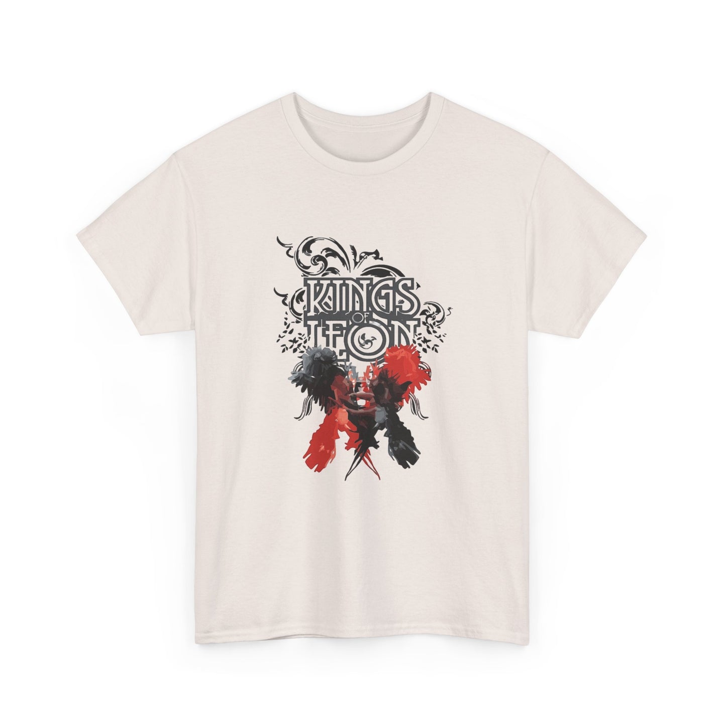 Kings Of Leon Shirt Retro Rock Merch Band Retro Vintage Unisex Heavy Cotton Tee