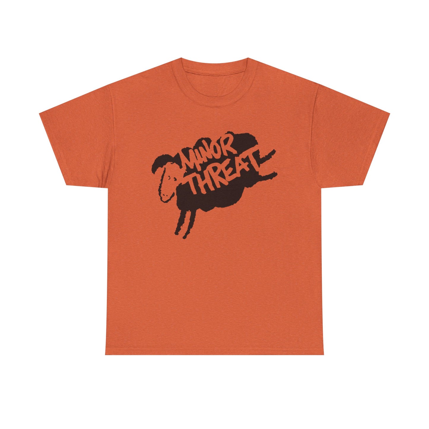 Minor Threat Sheep Graphic T Shirt Unisex Heavy Cotton Tee