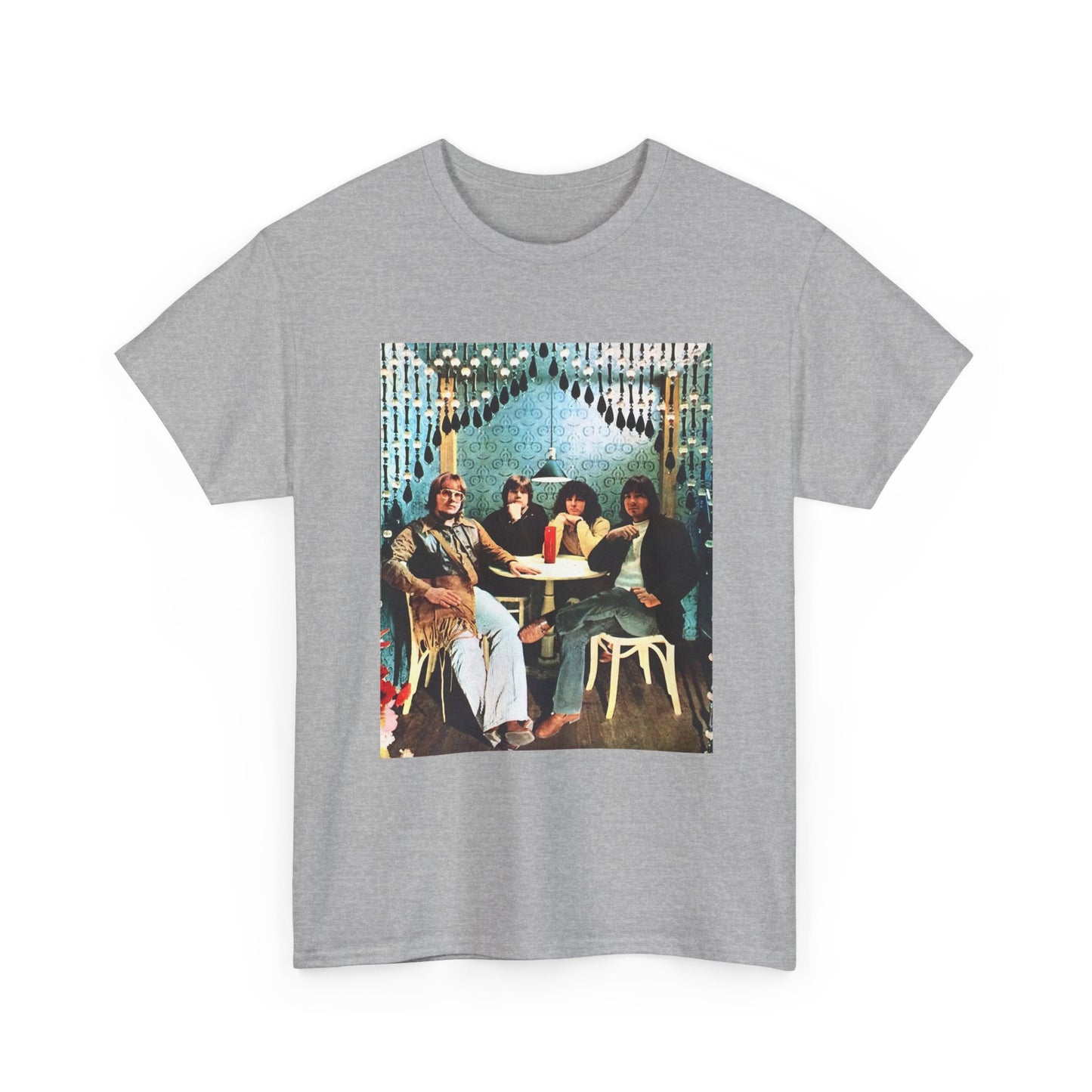 The guess who T-shirt vintage classic rock nostalgia Unisex Heavy Cotton Tee