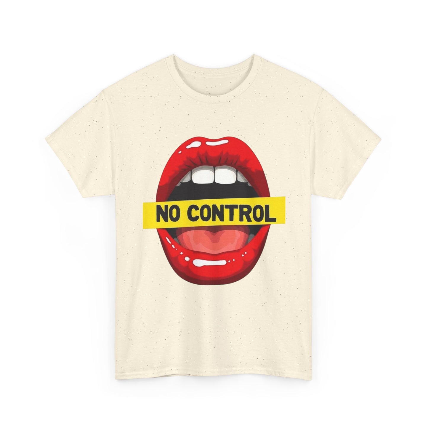 No Control Graphic T Shirt Unisex Heavy Cotton Tee
