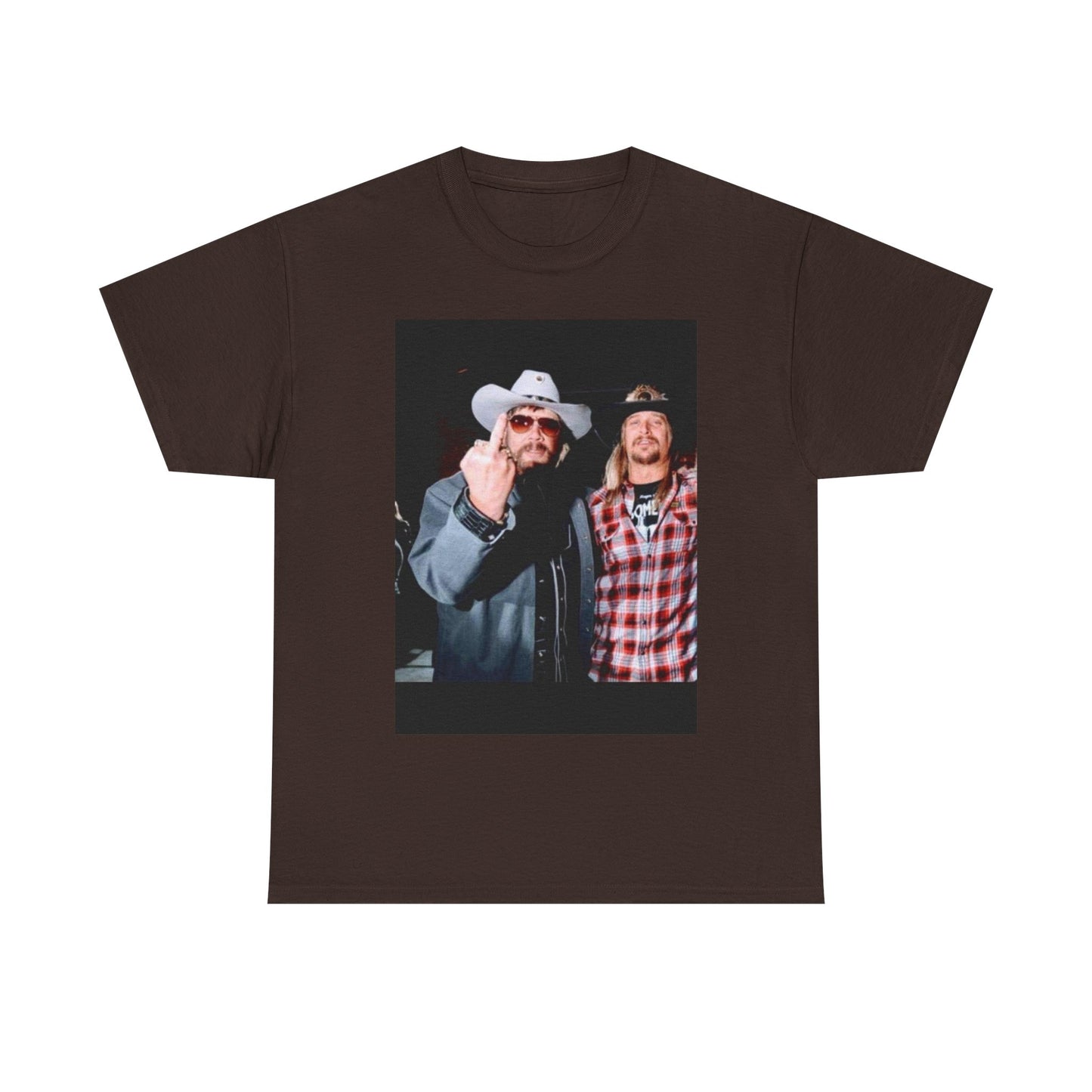 Hank Williams jr T-shirt kid rock country vintage Unisex Heavy Cotton AMERICAN