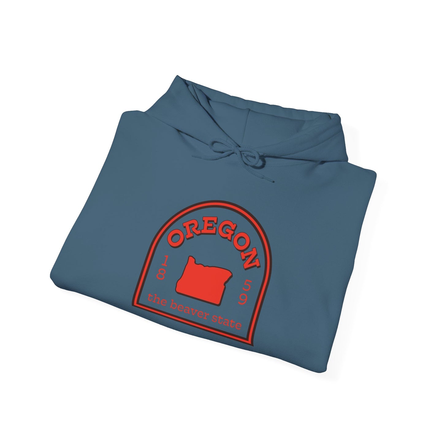 Oregon The Beaver State Hoodie NEW ADULT Unisex Hooded Sweatshirt
