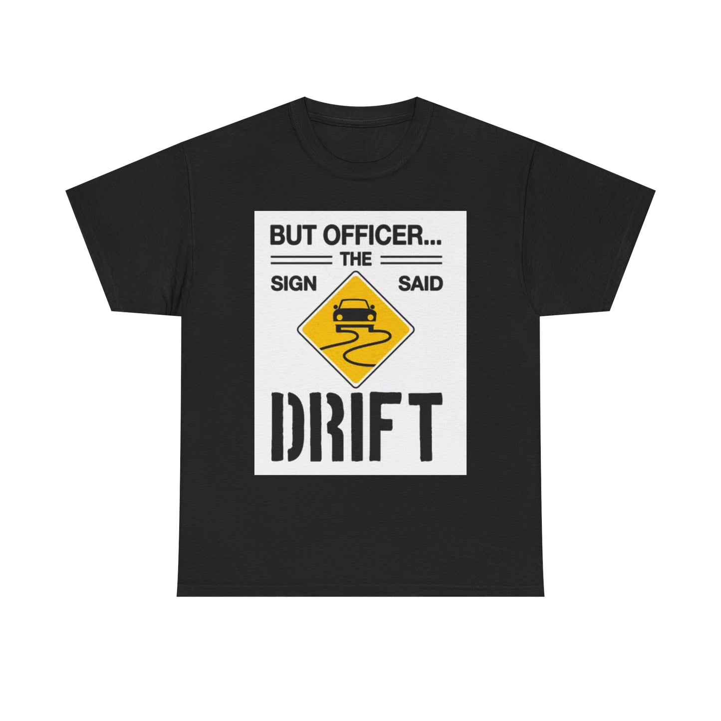 Funny Drifting Graphic T Shirt Car Gear Unisex Heavy Cotton Tee