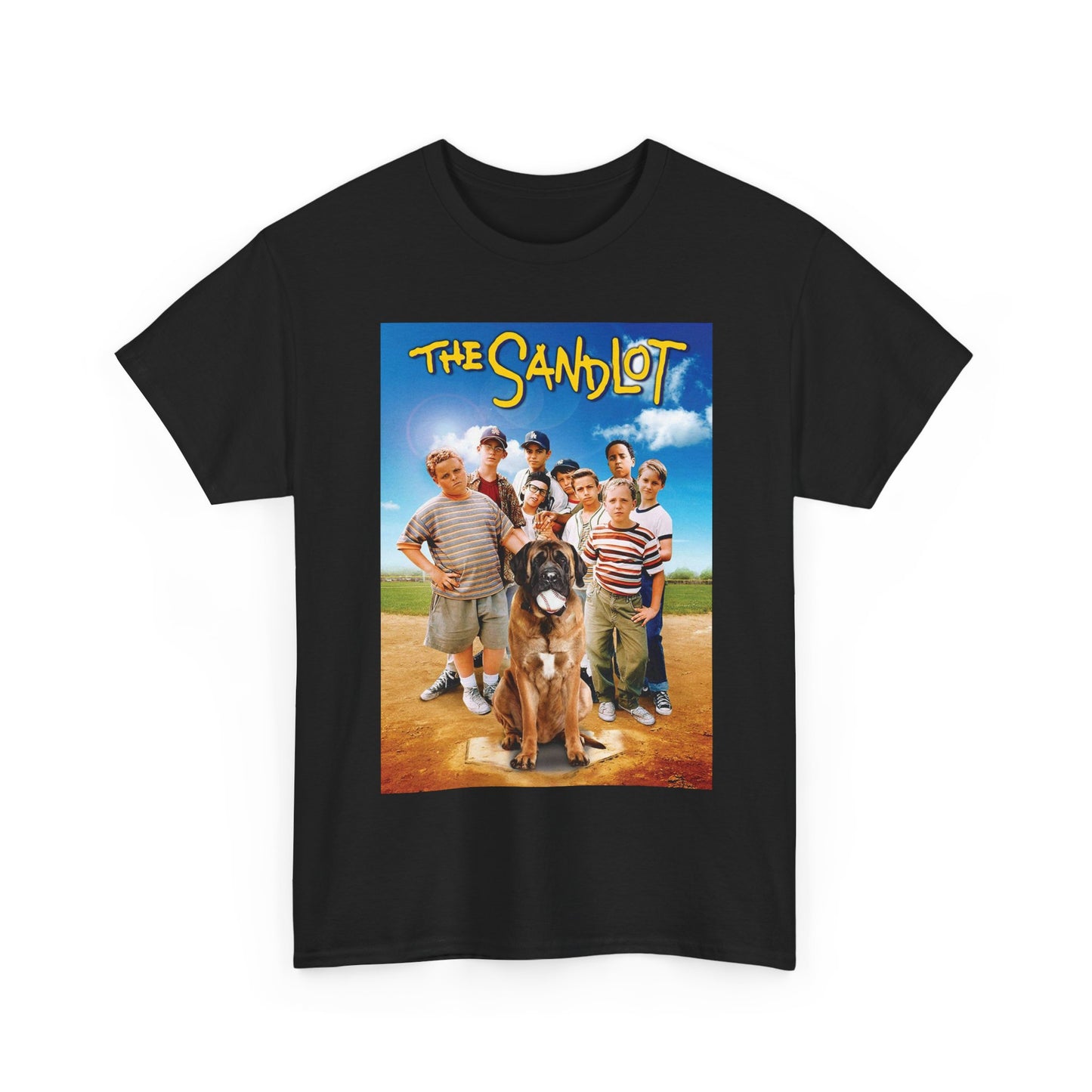 The Sandlot Tshirt Vintage Kids Movie Baseball Classic retro Unisex Heavy Cotton