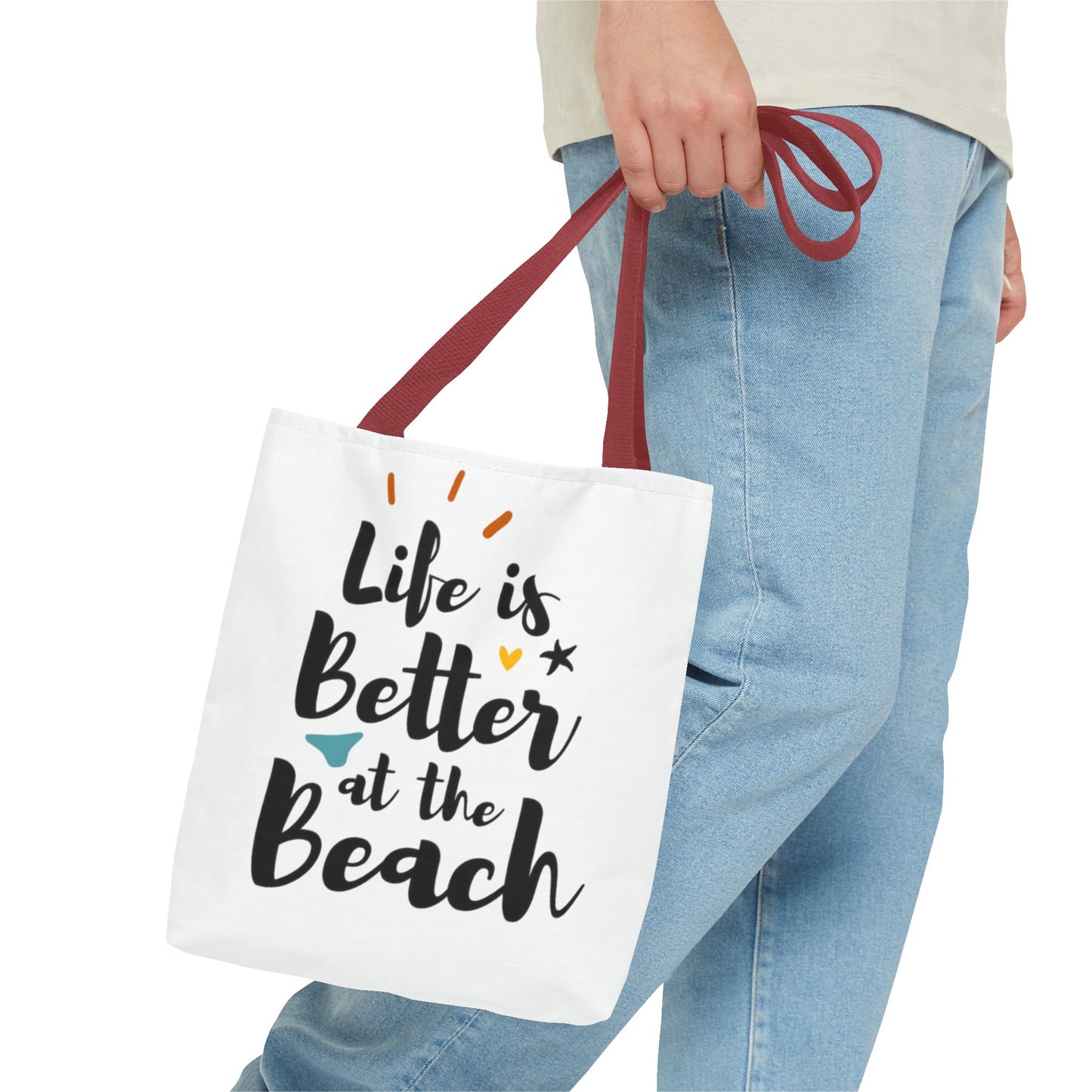 Life Is Better At The Beach NEW Modern Purse - Pocketbook - Travel Tote Bag