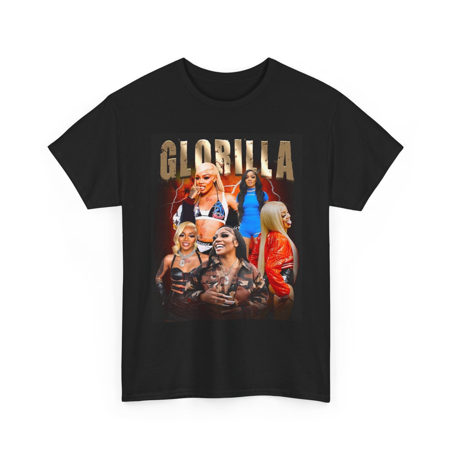 Glorilla Rap Graphic T Shirt Funny Retro Apparel Unisex Cotton Tee
