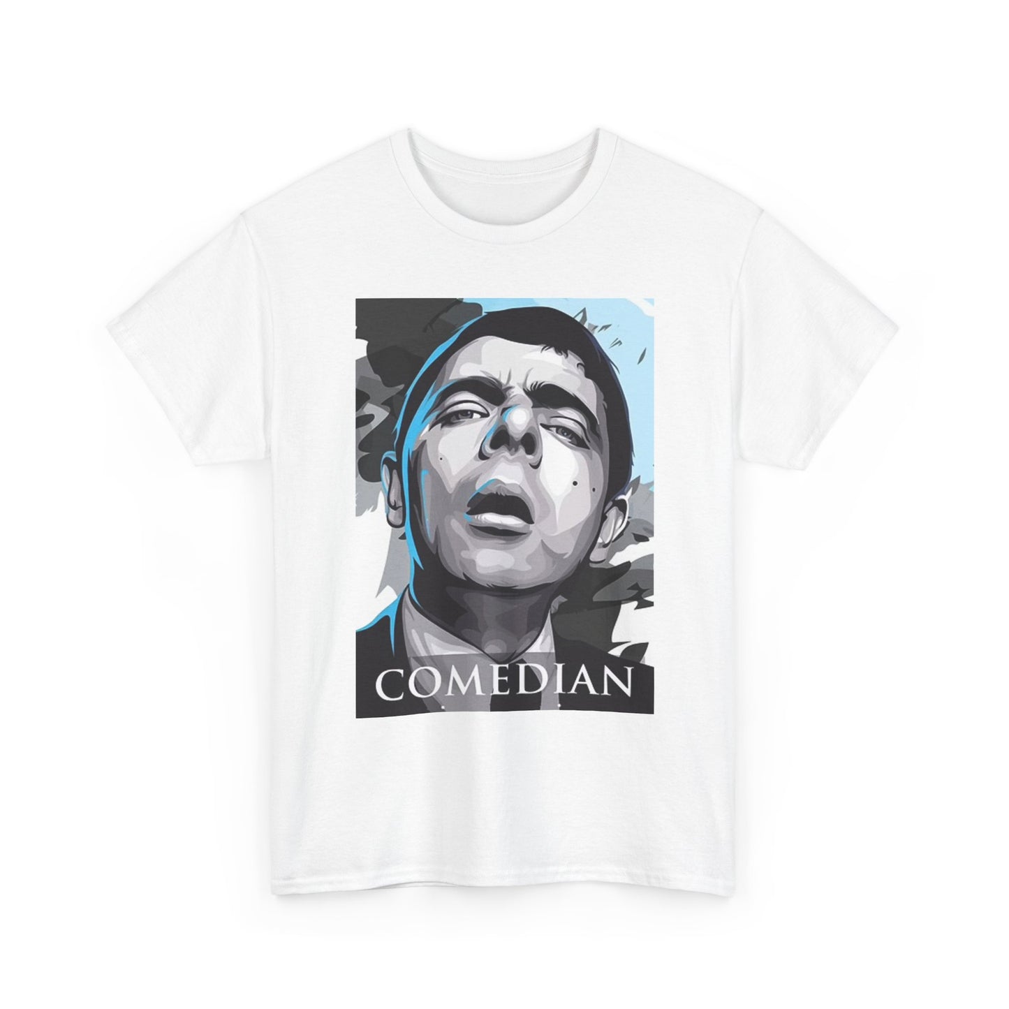 Mr Bean Graphic T Shirt Retro Comedian Vintage Unisex Heavy Cotton Tee