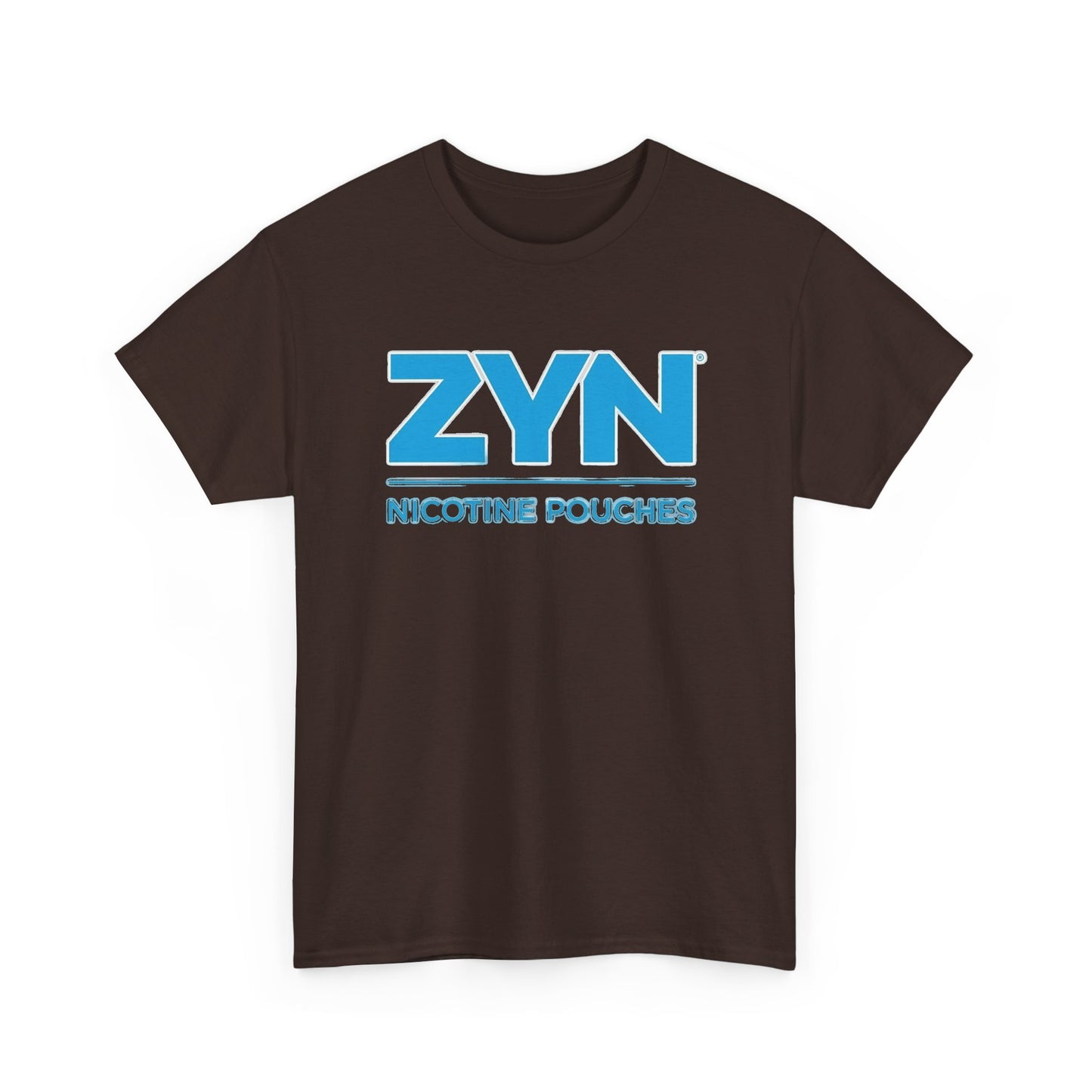 ZYN T-shirt pouch tucker trump America Gillis zyn funny gift Heavy Cotton Tee