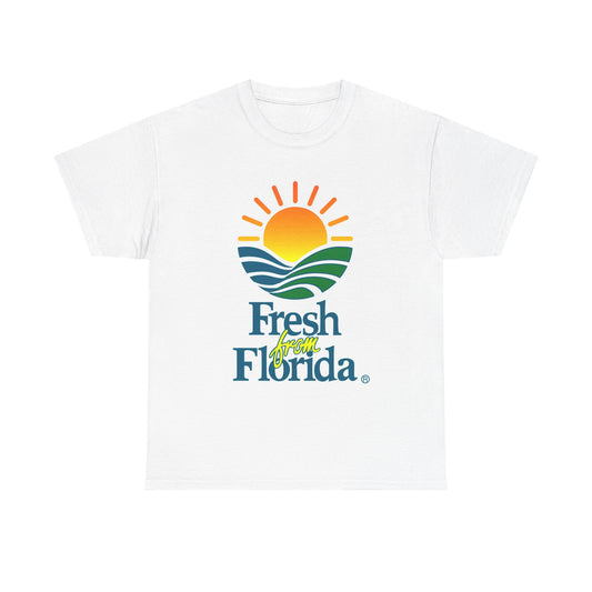 Florida State Logo BRAND NEW Apparel T Shirt Unisex Unisex Heavy Cotton Tee 1
