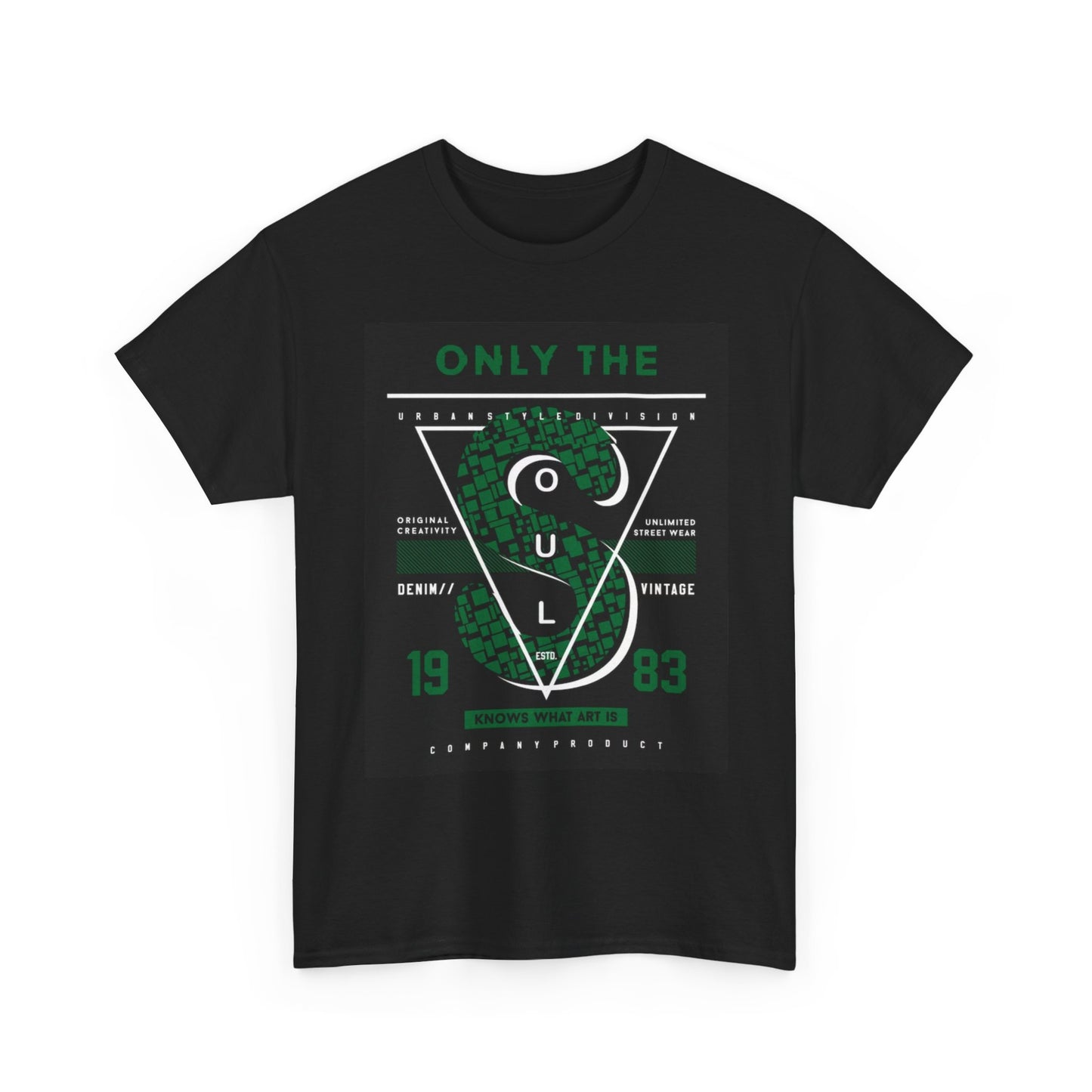 Only The Soul Knows True Art T Shirt Unisex Heavy Cotton Tee