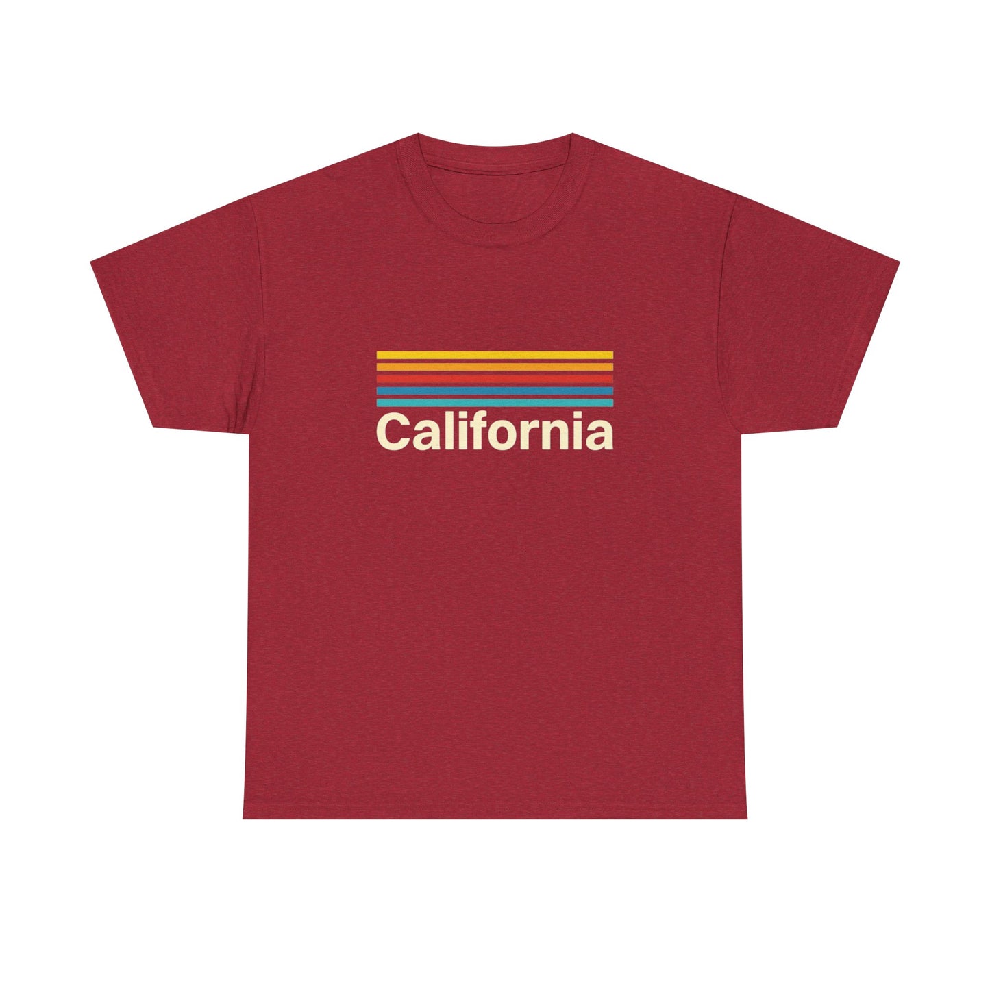 California Graphic T Shirt Unisex Adults NEW