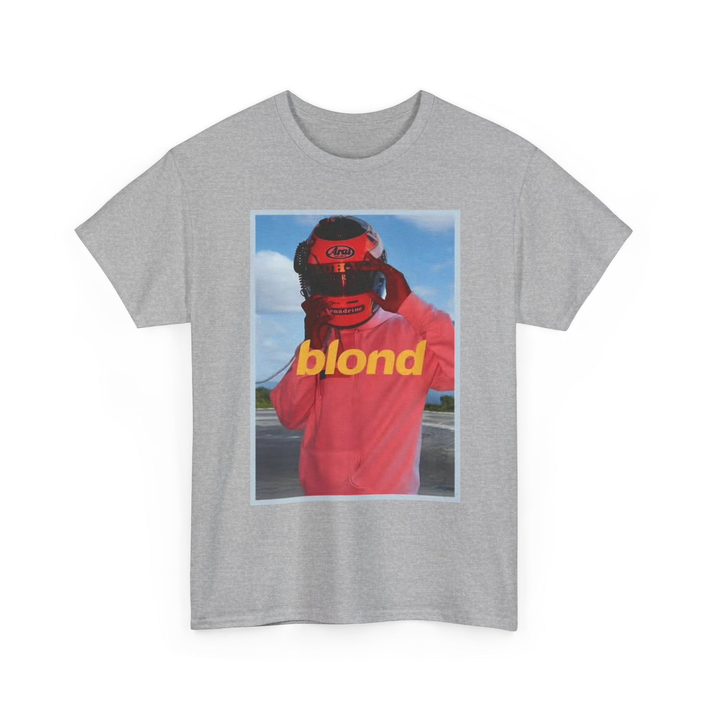 Blond Frank Ocean Graphic T Shirt Retro Album Art Unisex Heavy Cotton Tee